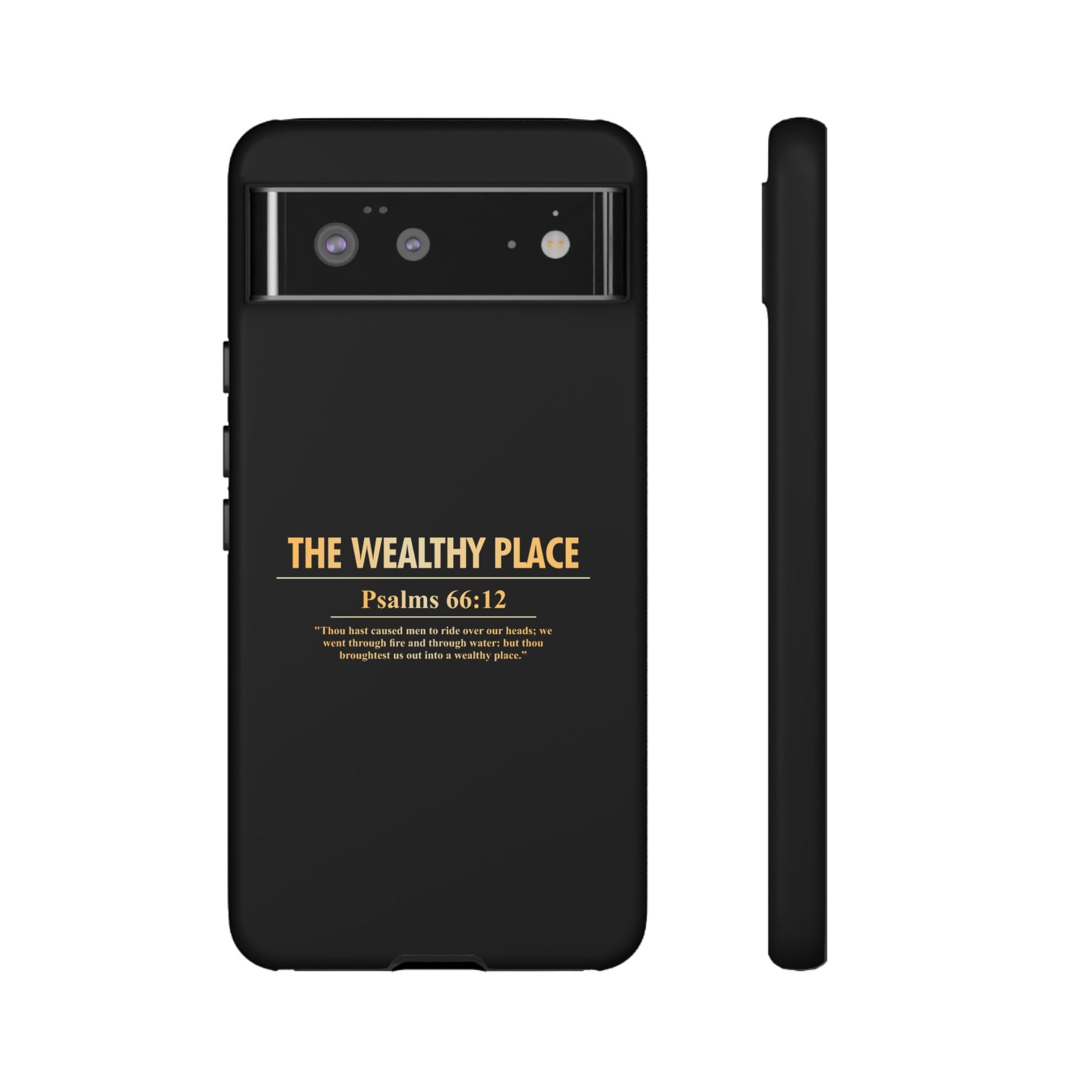 Phone Case — "The Wealthy Place" Minimalist Protective Tough Case