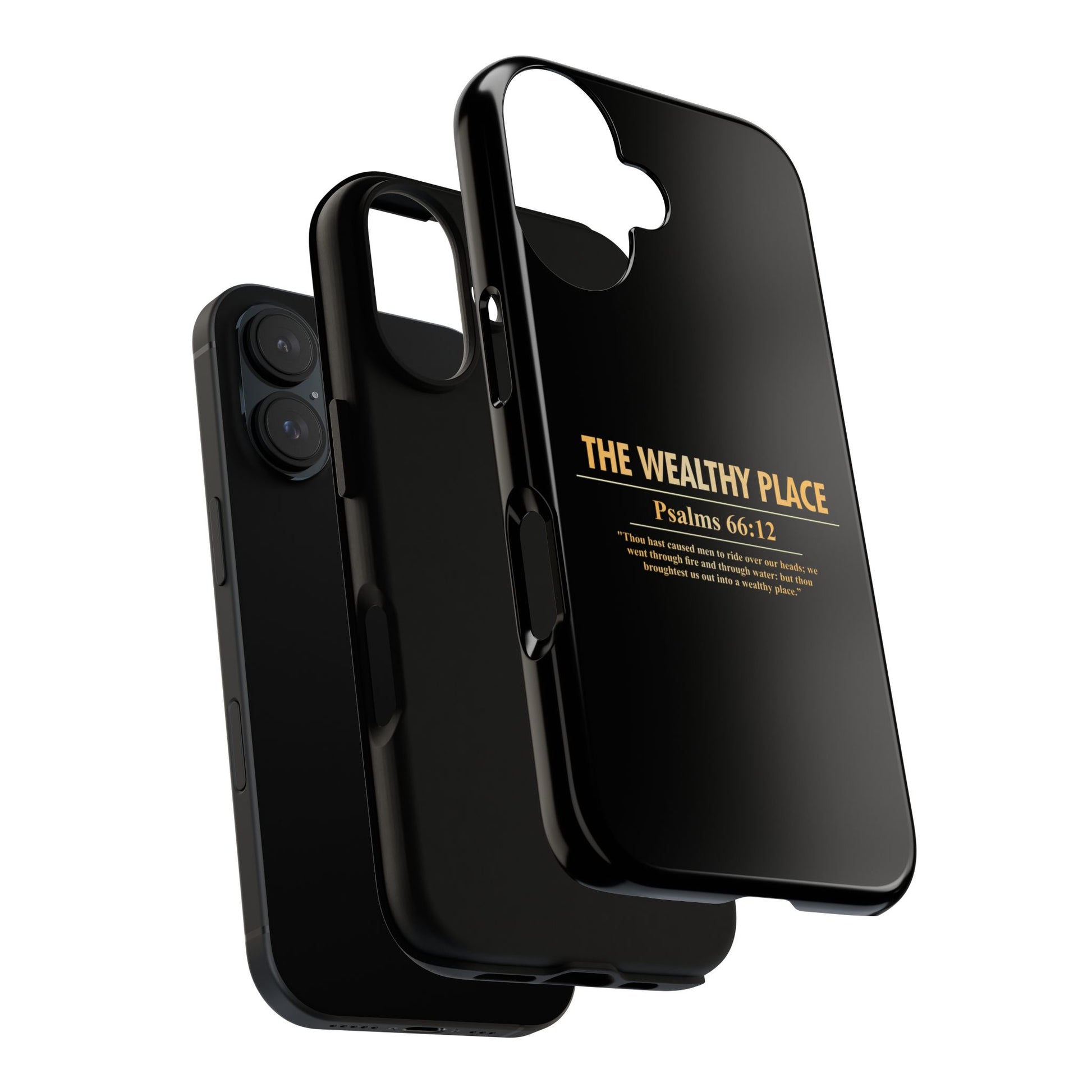 Phone Case — "The Wealthy Place" Minimalist Protective Tough Case