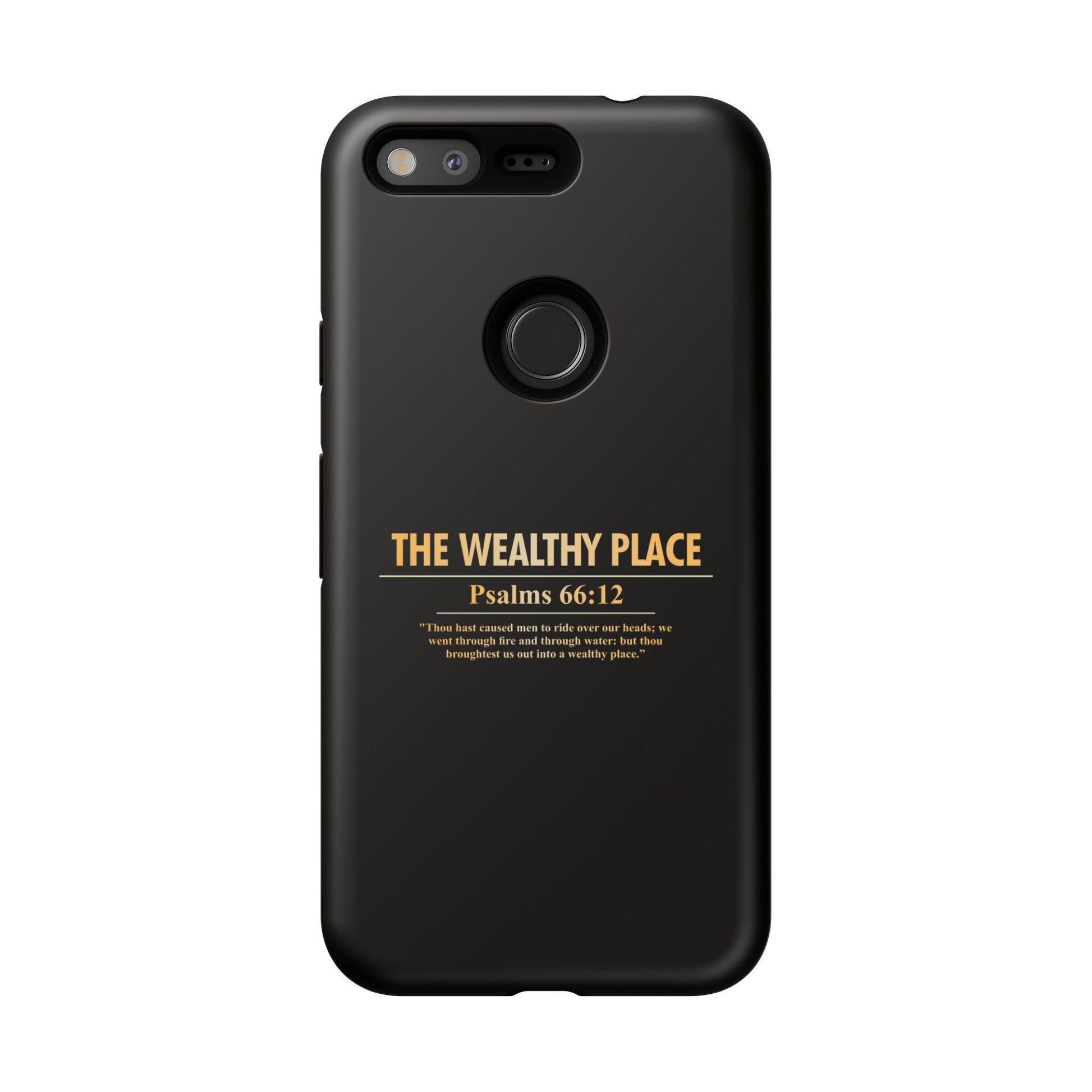 Phone Case — "The Wealthy Place" Minimalist Protective Tough Case