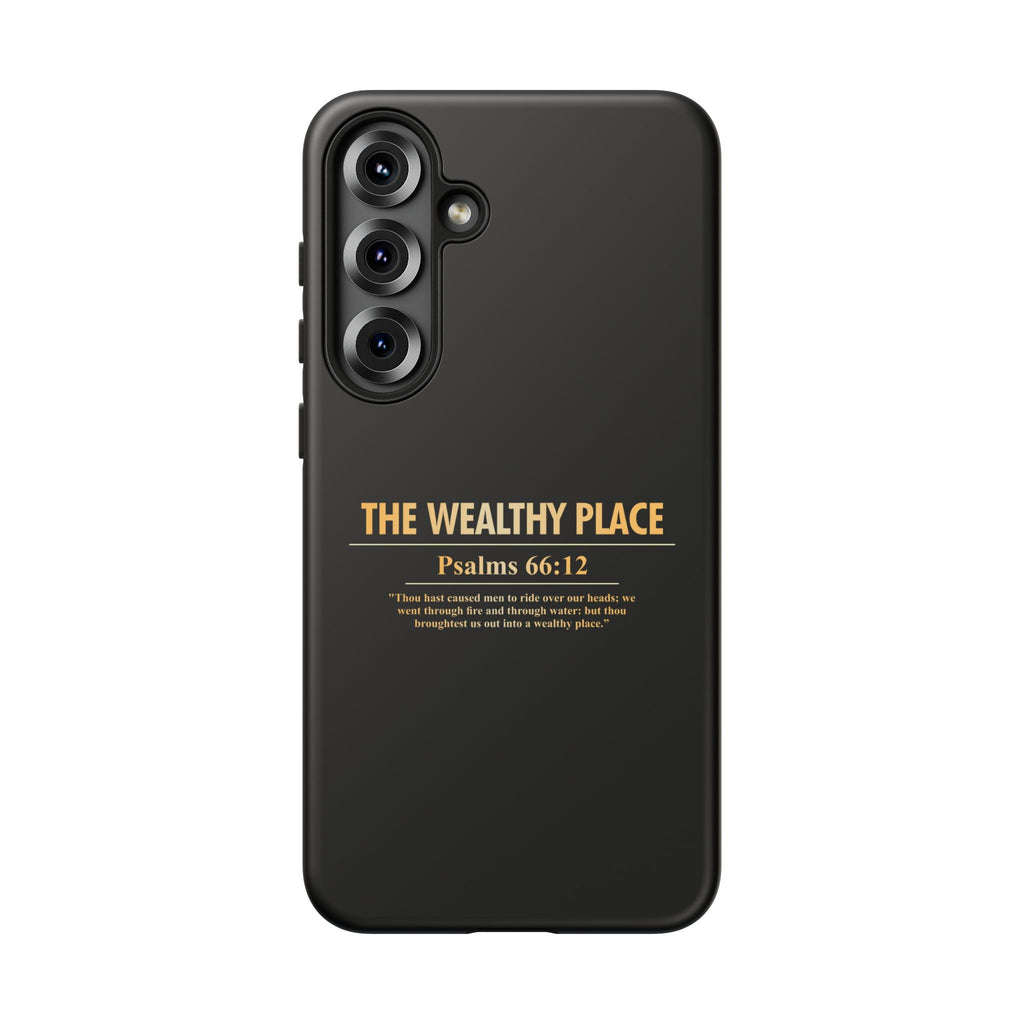 Phone Case — "The Wealthy Place" Minimalist Protective Tough Case