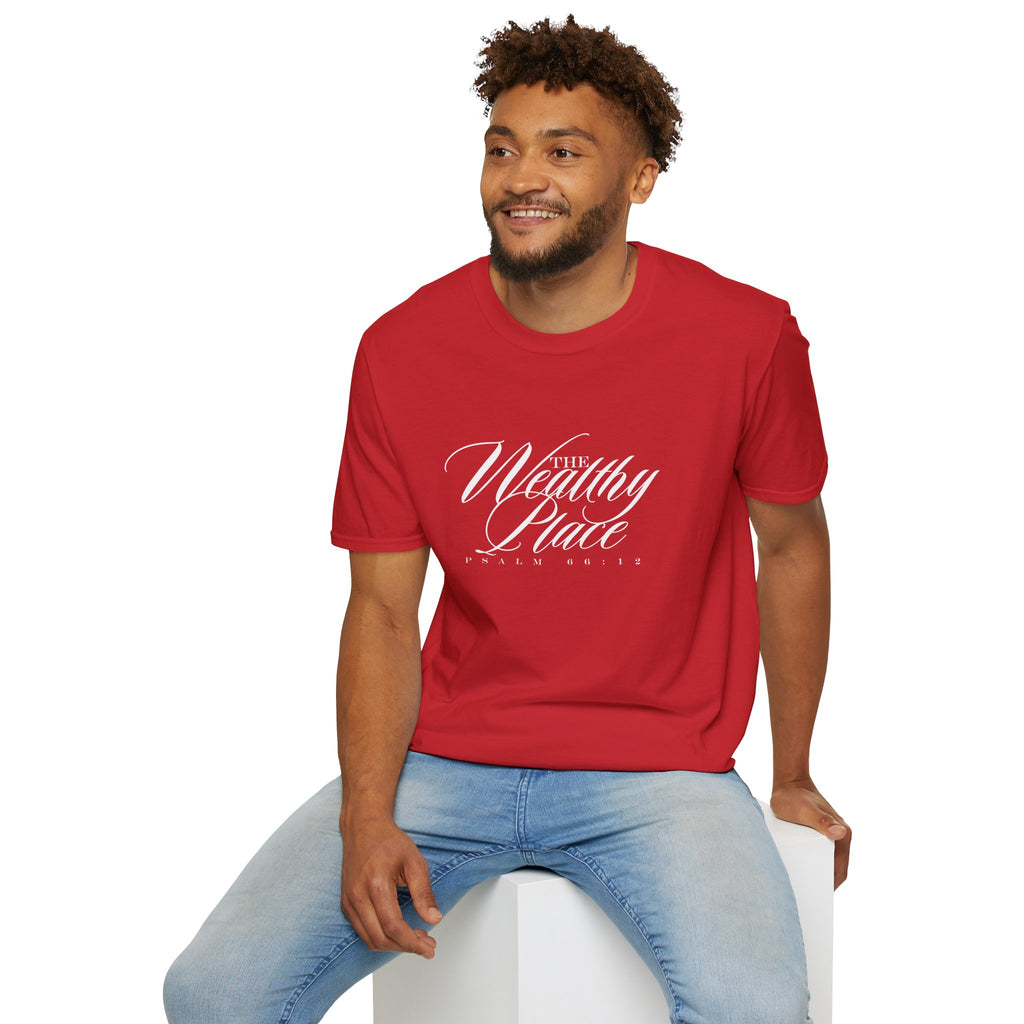 The Wealthy Place T-Shirt – "From Pressure to Promise" Inspirational Graphic Tee