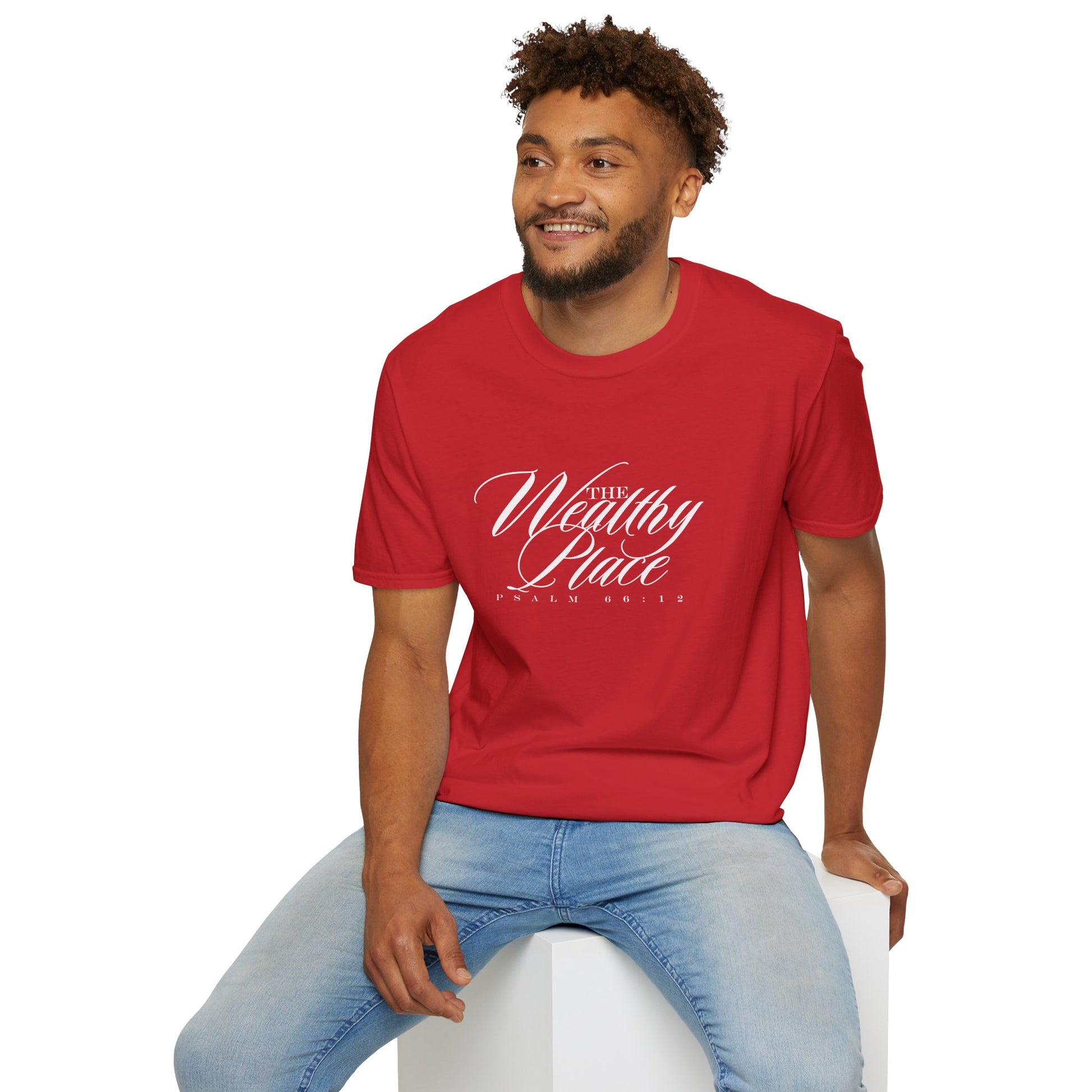 The Wealthy Place T-Shirt – "From Pressure to Promise" Inspirational Graphic Tee
