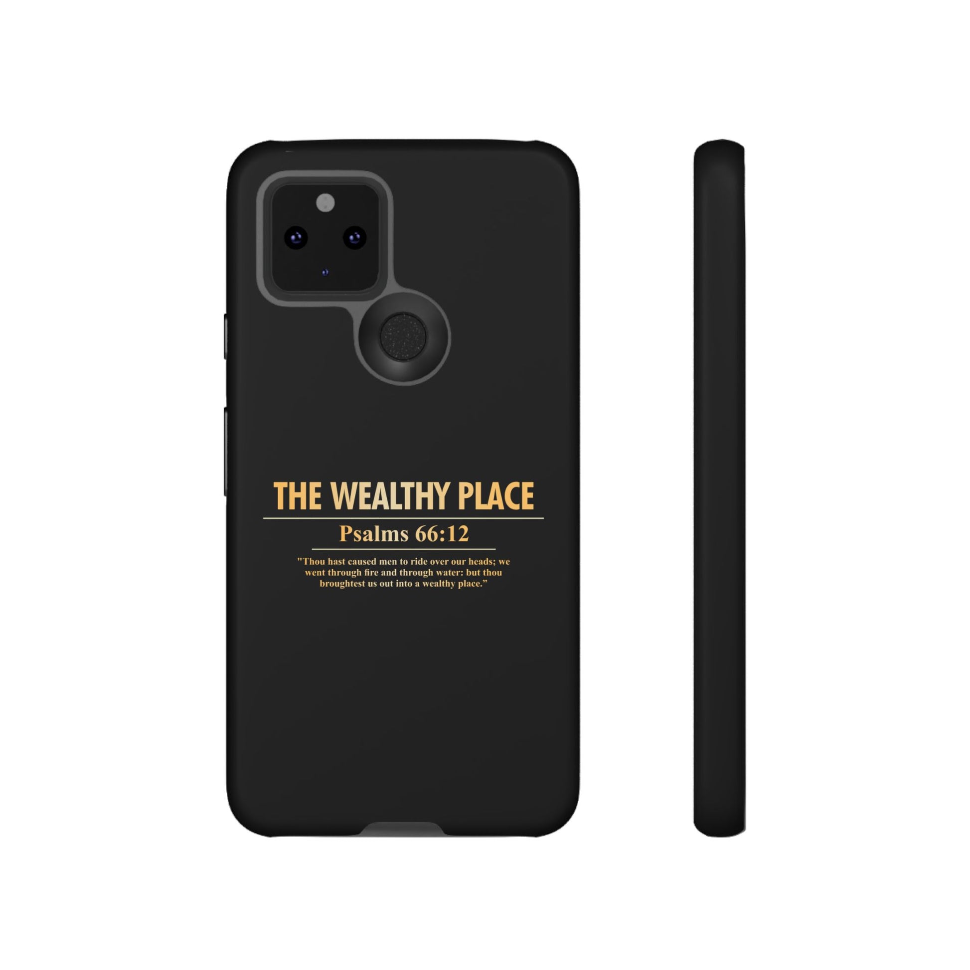 Phone Case — "The Wealthy Place" Minimalist Protective Tough Case