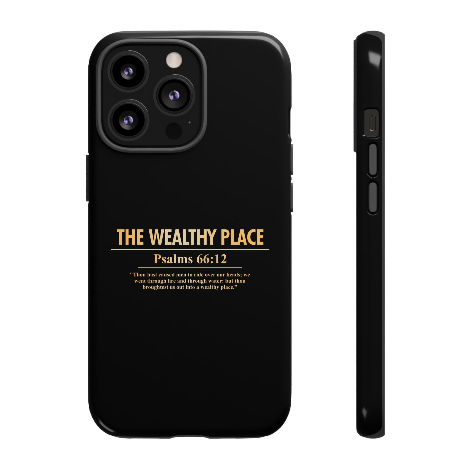 Phone Case — "The Wealthy Place" Minimalist Protective Tough Case
