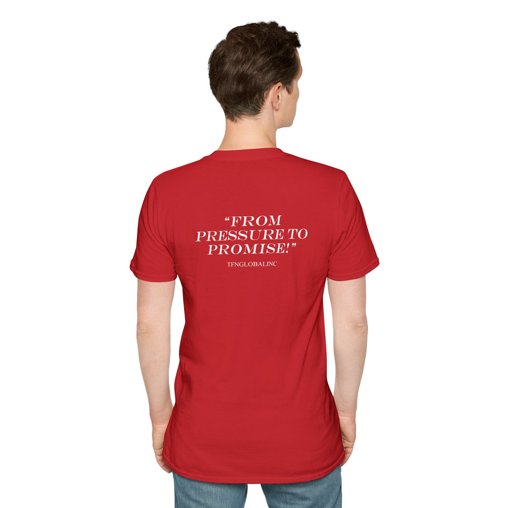 The Wealthy Place T-Shirt – "From Pressure to Promise" Inspirational Graphic Tee