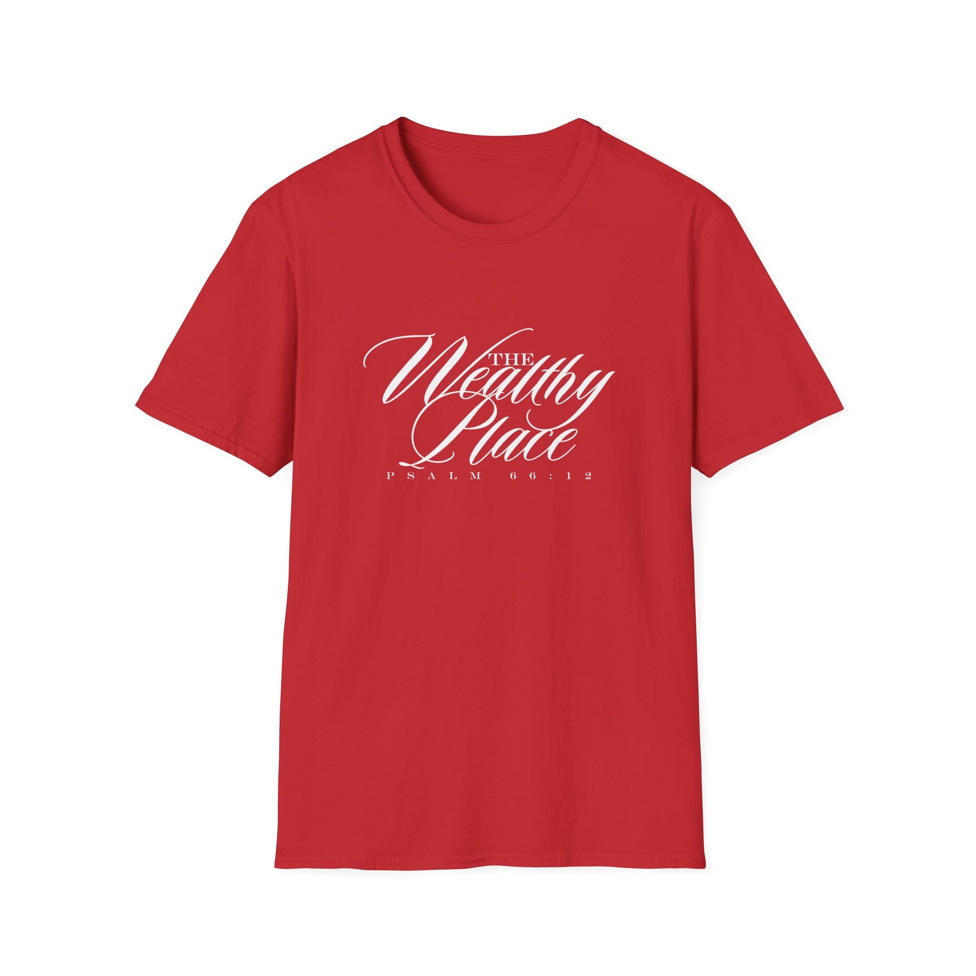 The Wealthy Place T-Shirt – "From Pressure to Promise" Inspirational Graphic Tee