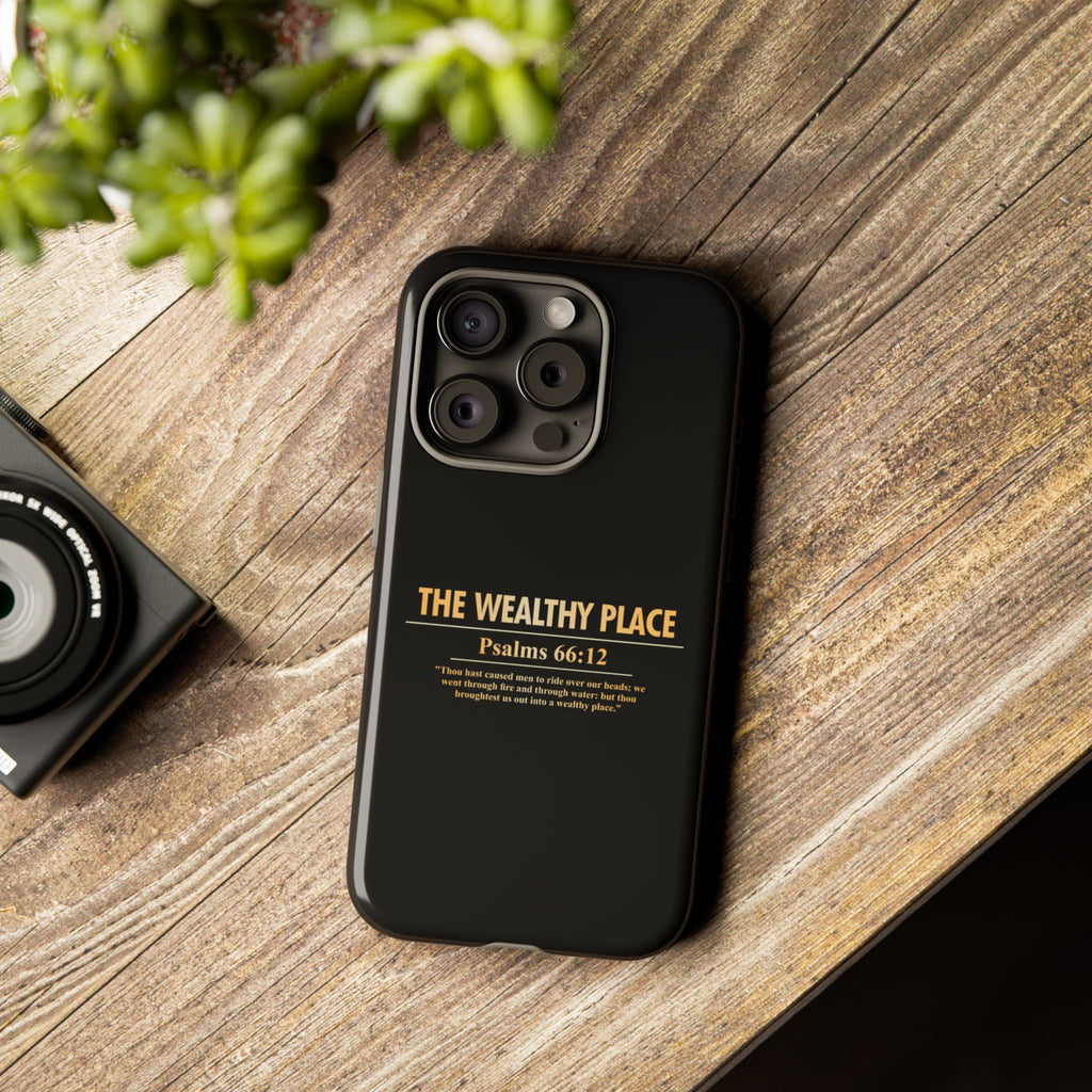 Phone Case — "The Wealthy Place" Minimalist Protective Tough Case