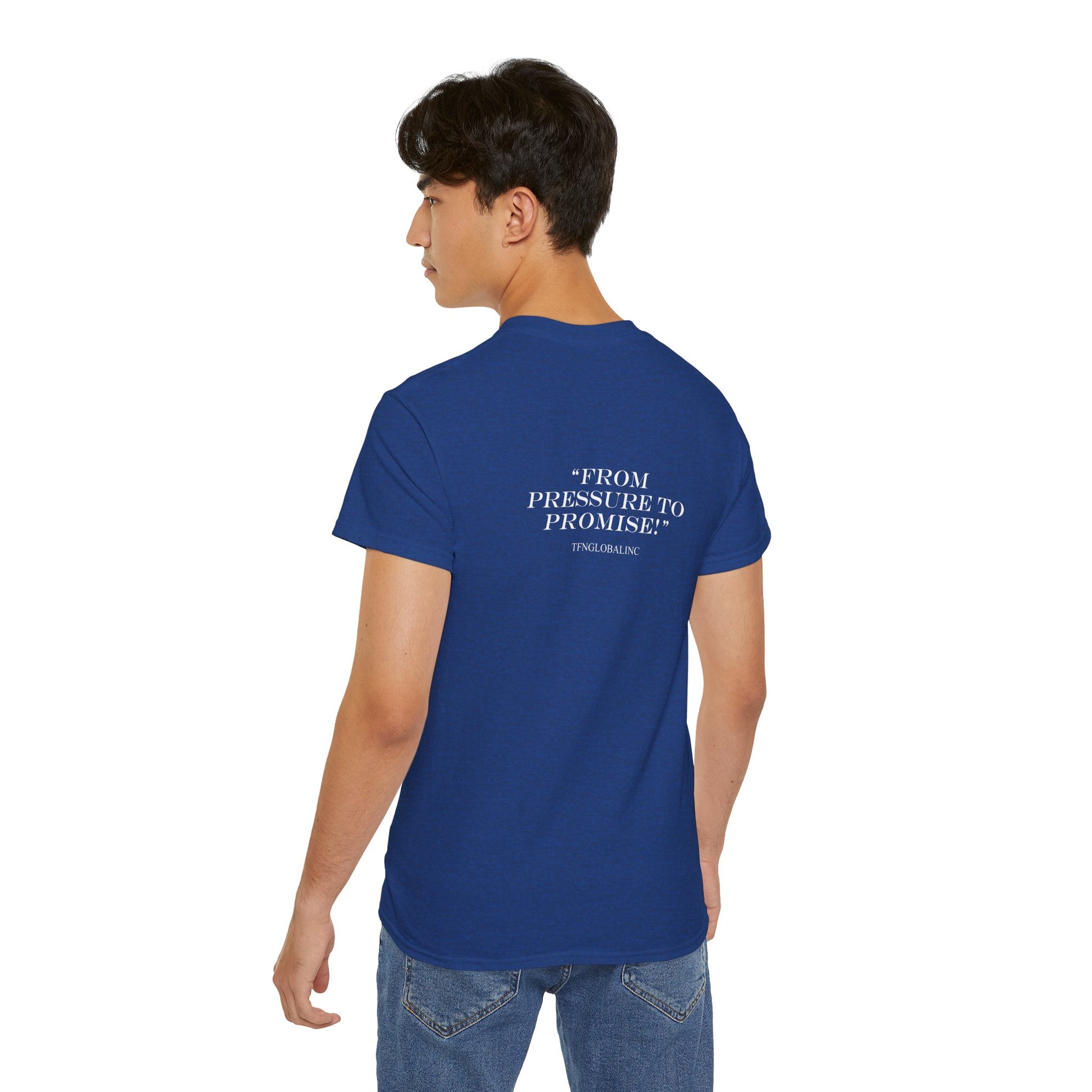 The Wealthy Place Tee — "From Pressure to Promise" Inspirational Christian T-Shirt