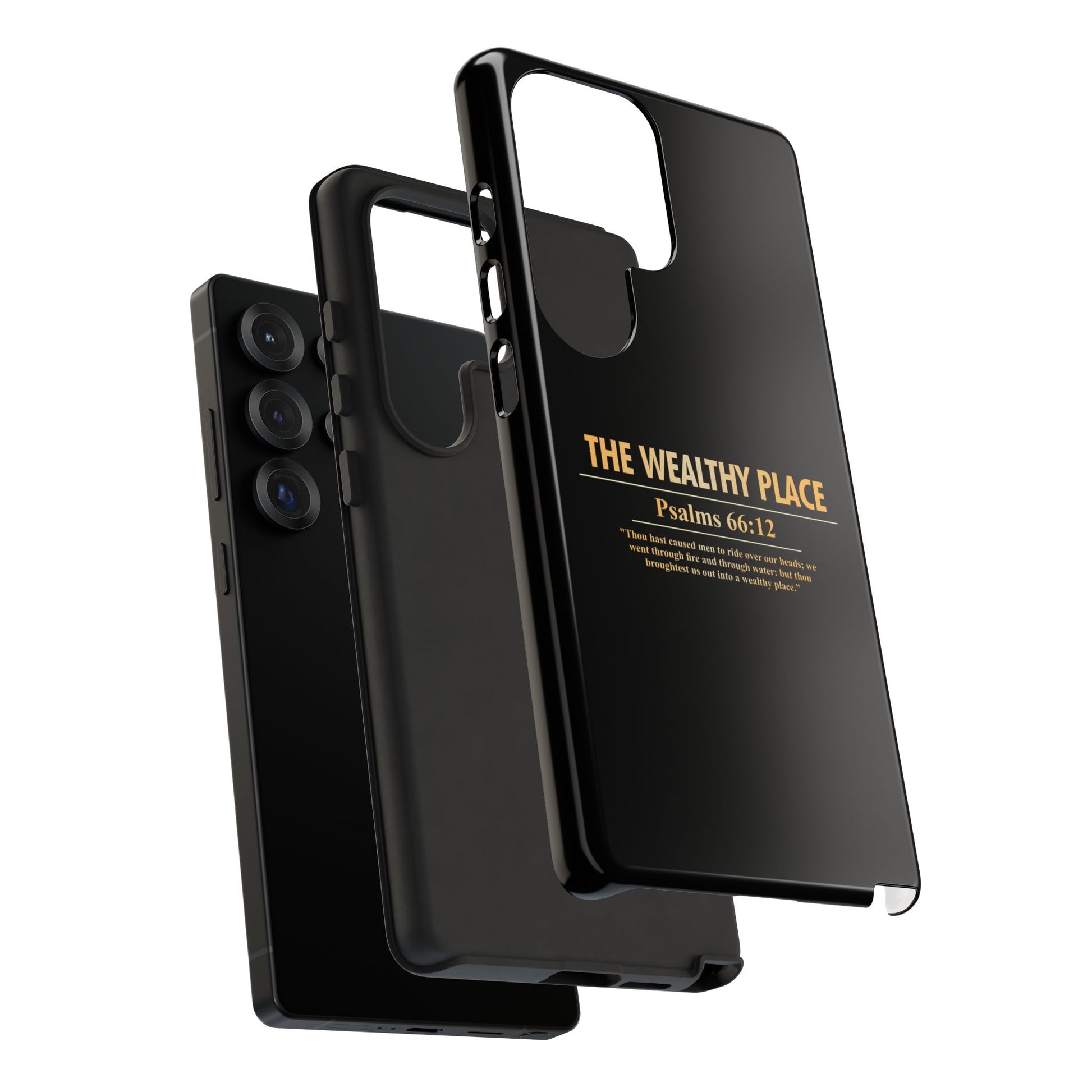 Phone Case — "The Wealthy Place" Minimalist Protective Tough Case