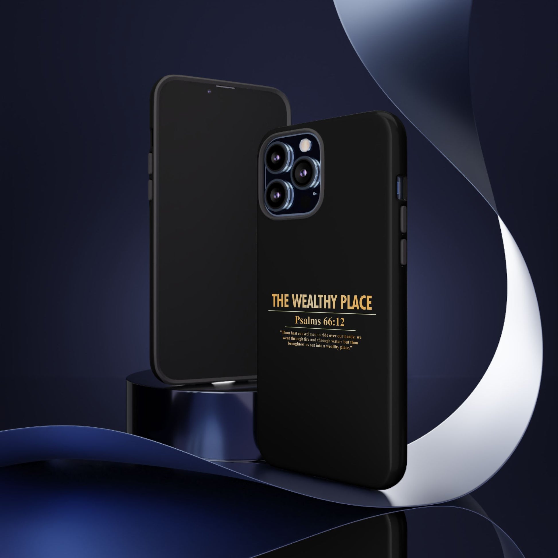 Phone Case — "The Wealthy Place" Minimalist Protective Tough Case