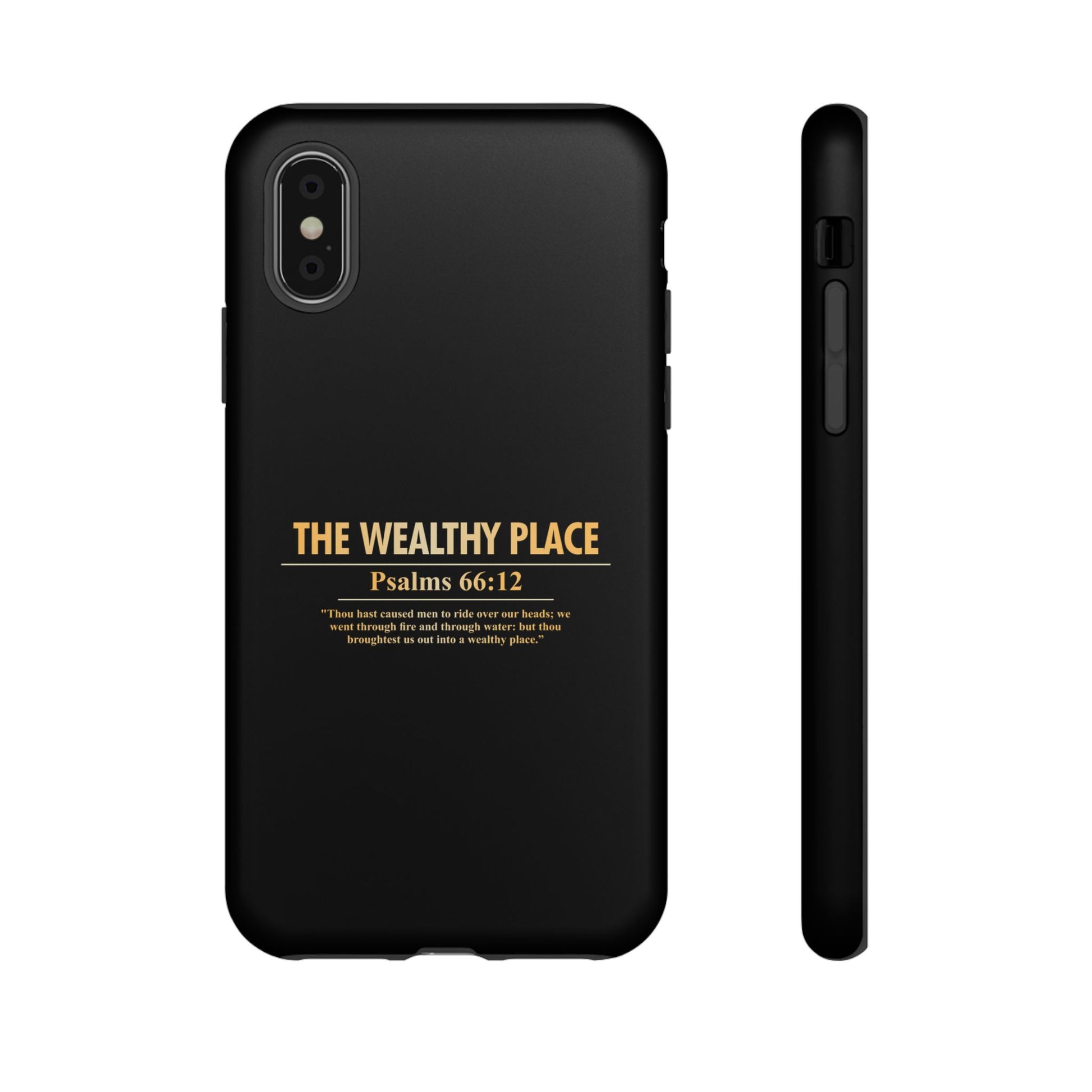 Phone Case — "The Wealthy Place" Minimalist Protective Tough Case