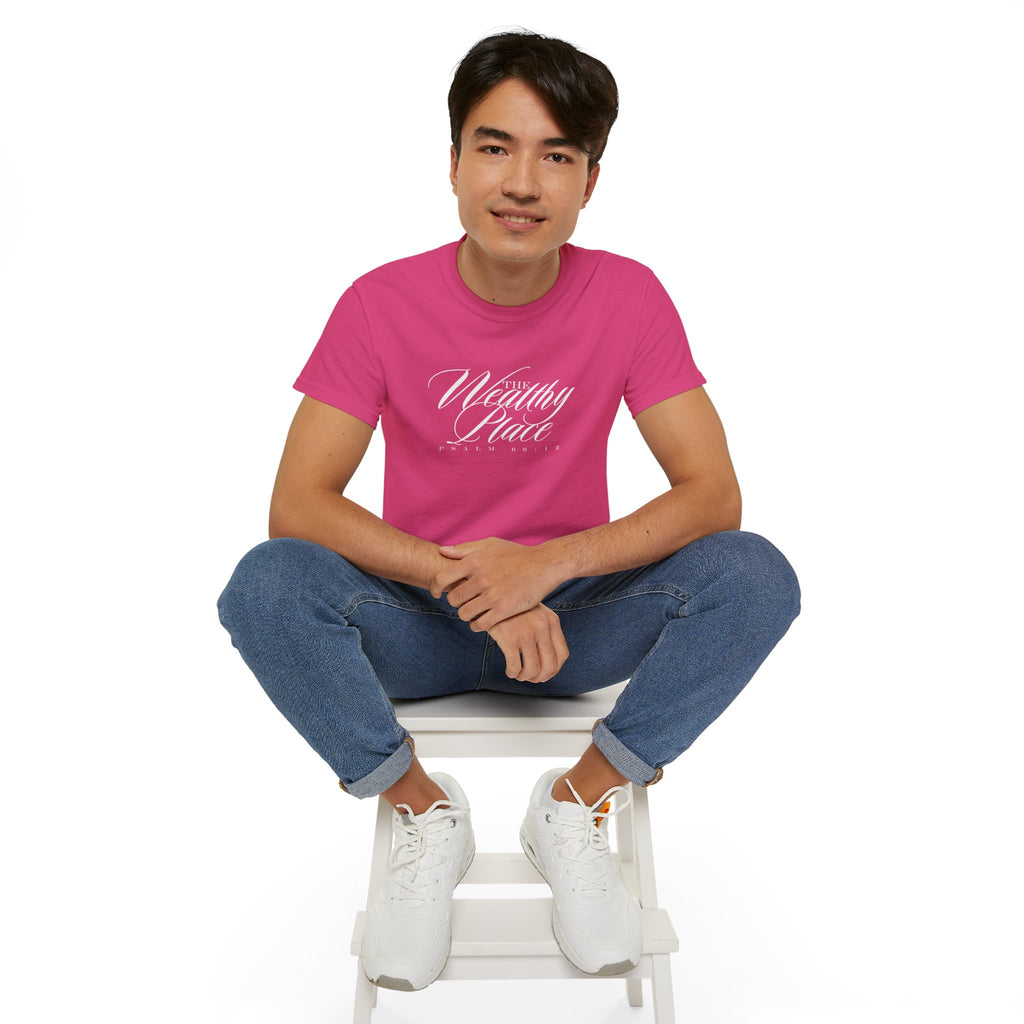 The Wealthy Place Tee — "From Pressure to Promise" Inspirational Christian T-Shirt