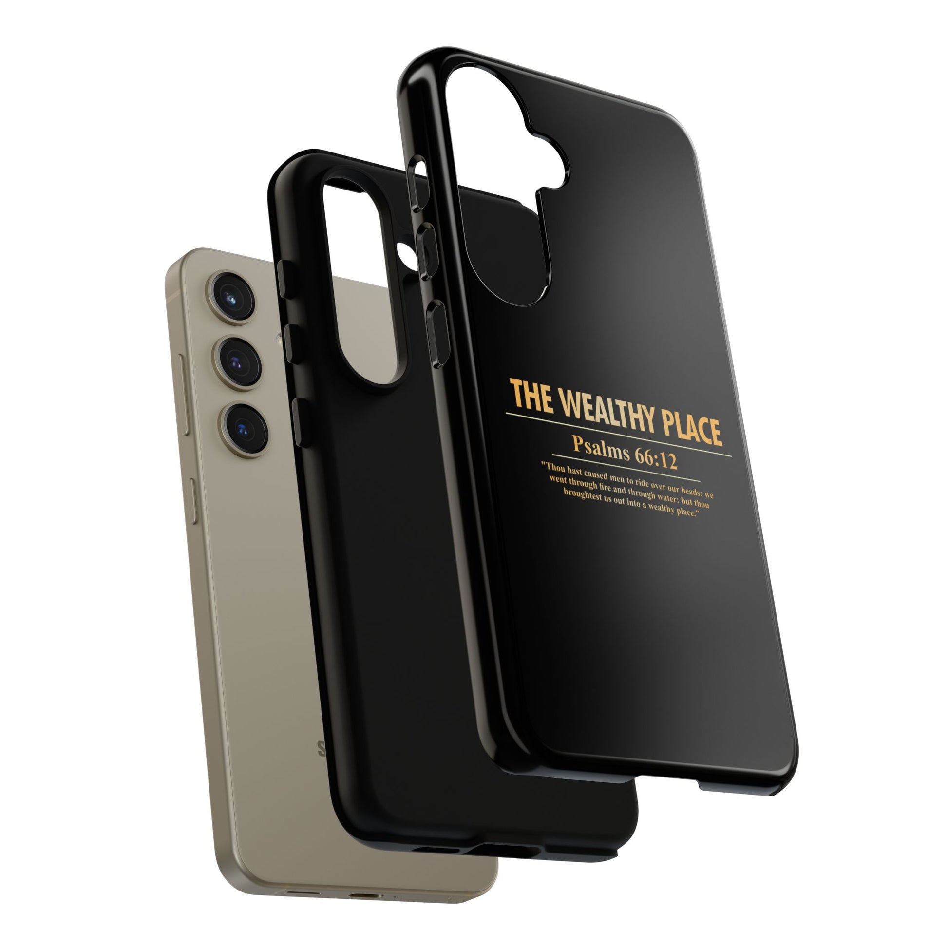 Phone Case — "The Wealthy Place" Minimalist Protective Tough Case