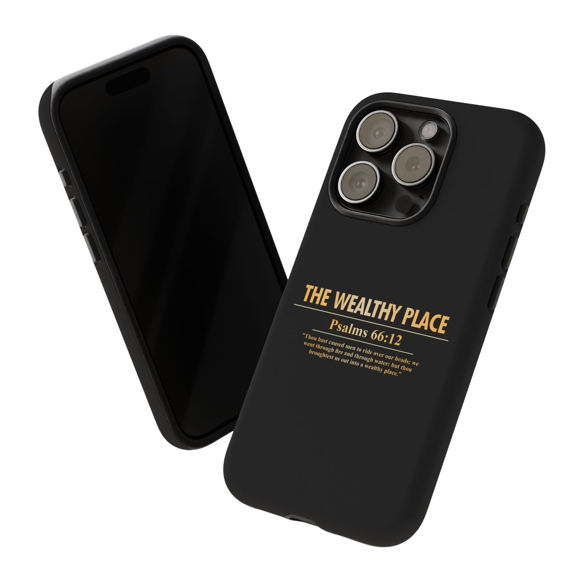 Phone Case — "The Wealthy Place" Minimalist Protective Tough Case