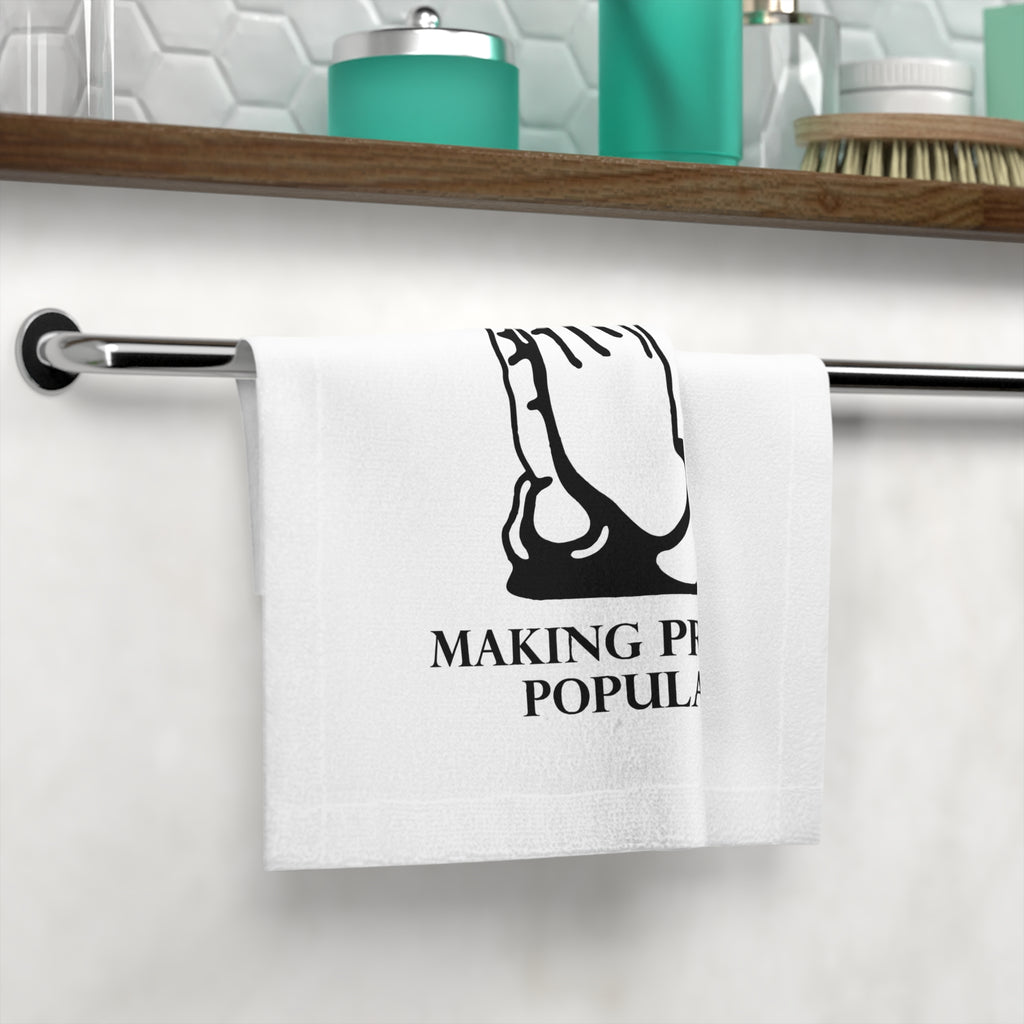 Prayer Made Popular Face Towel l Making Prayer Popular Face Towel