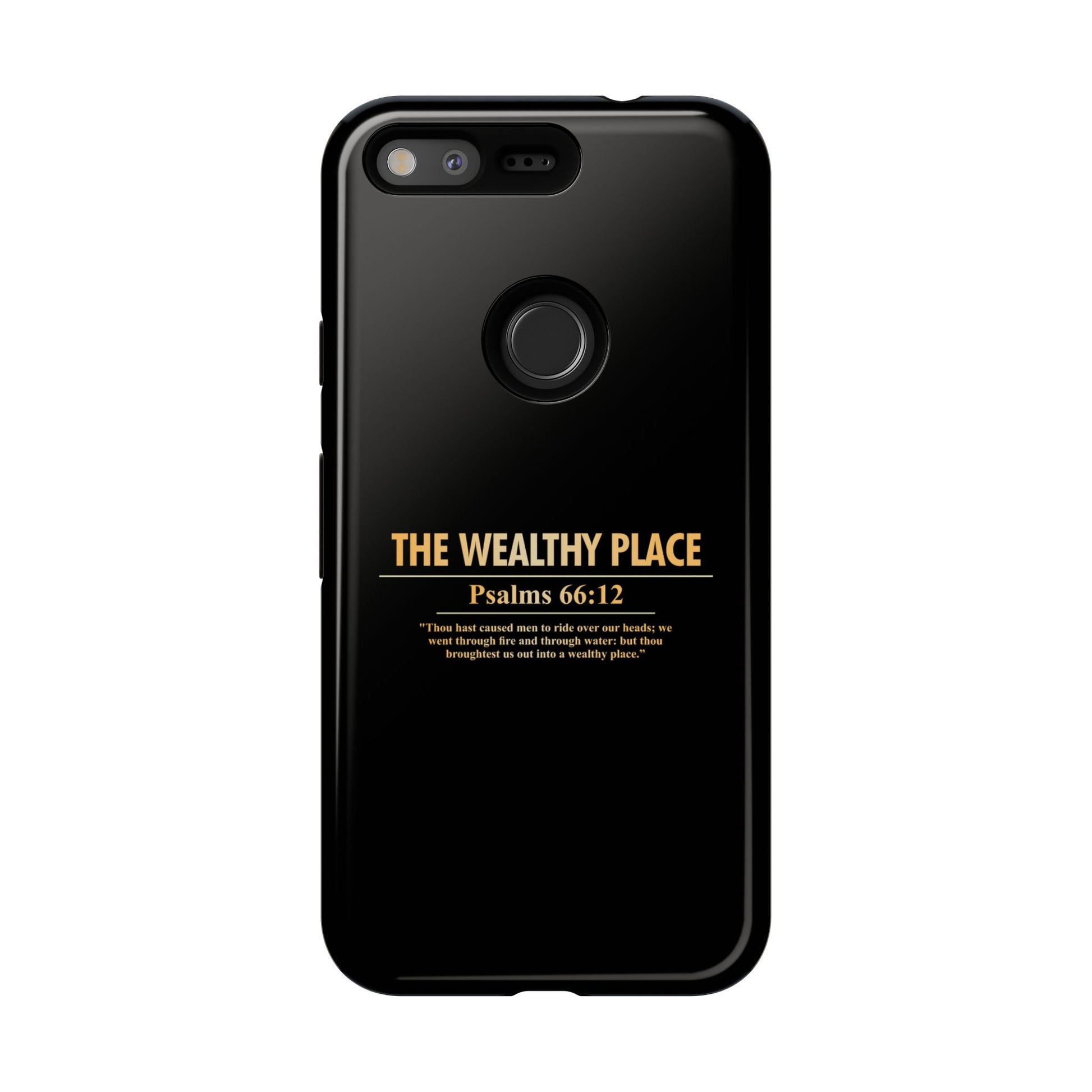 Phone Case — "The Wealthy Place" Minimalist Protective Tough Case