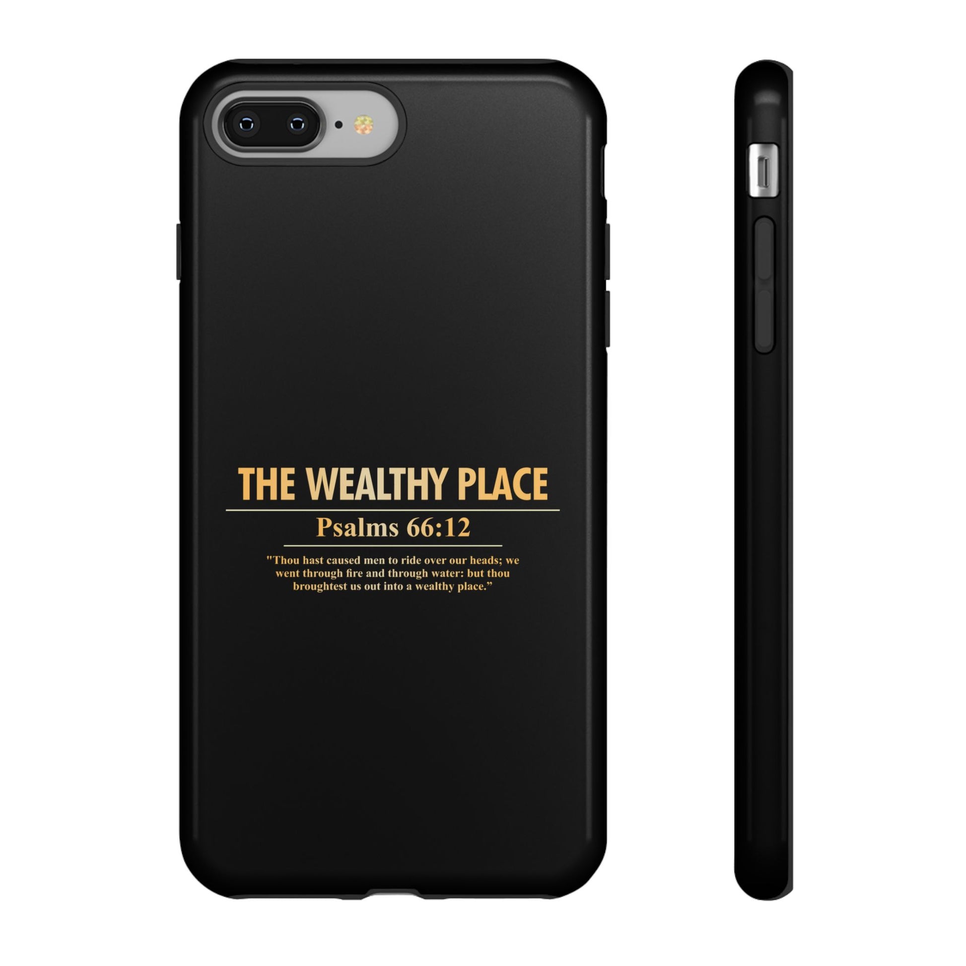 Phone Case — "The Wealthy Place" Minimalist Protective Tough Case