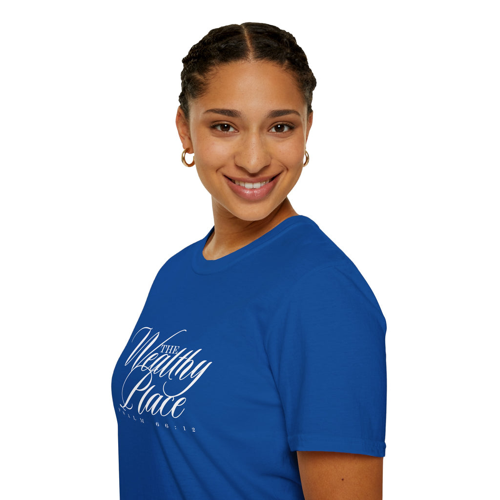 The Wealthy Place T-Shirt – "From Pressure to Promise" Inspirational Graphic Tee