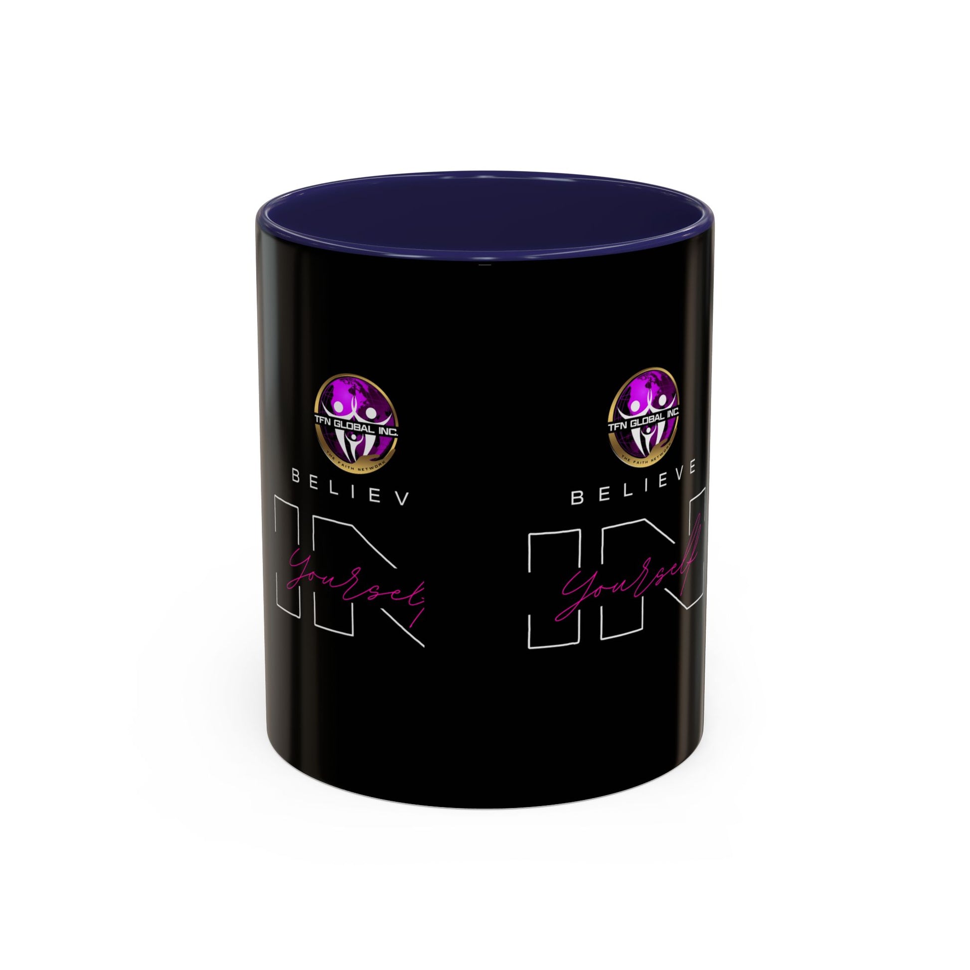 Believe in Yourself Accent Coffee Mug - 11oz I 15oz Accent Mug: Believe in Yourself Motivation I Empowering Believe in Yourself Motivation I Empowering Believe in Yourself Coffee Mug - 11oz I 15oz Accent Mug with Inspirational "Believe in Yourself" Print