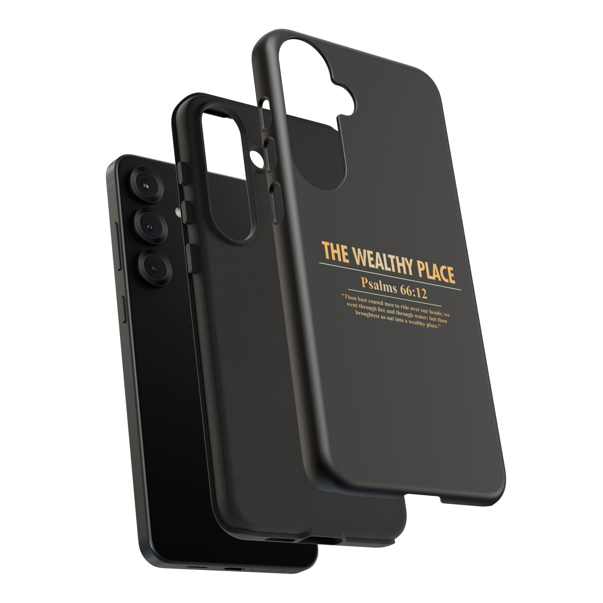 Phone Case — "The Wealthy Place" Minimalist Protective Tough Case