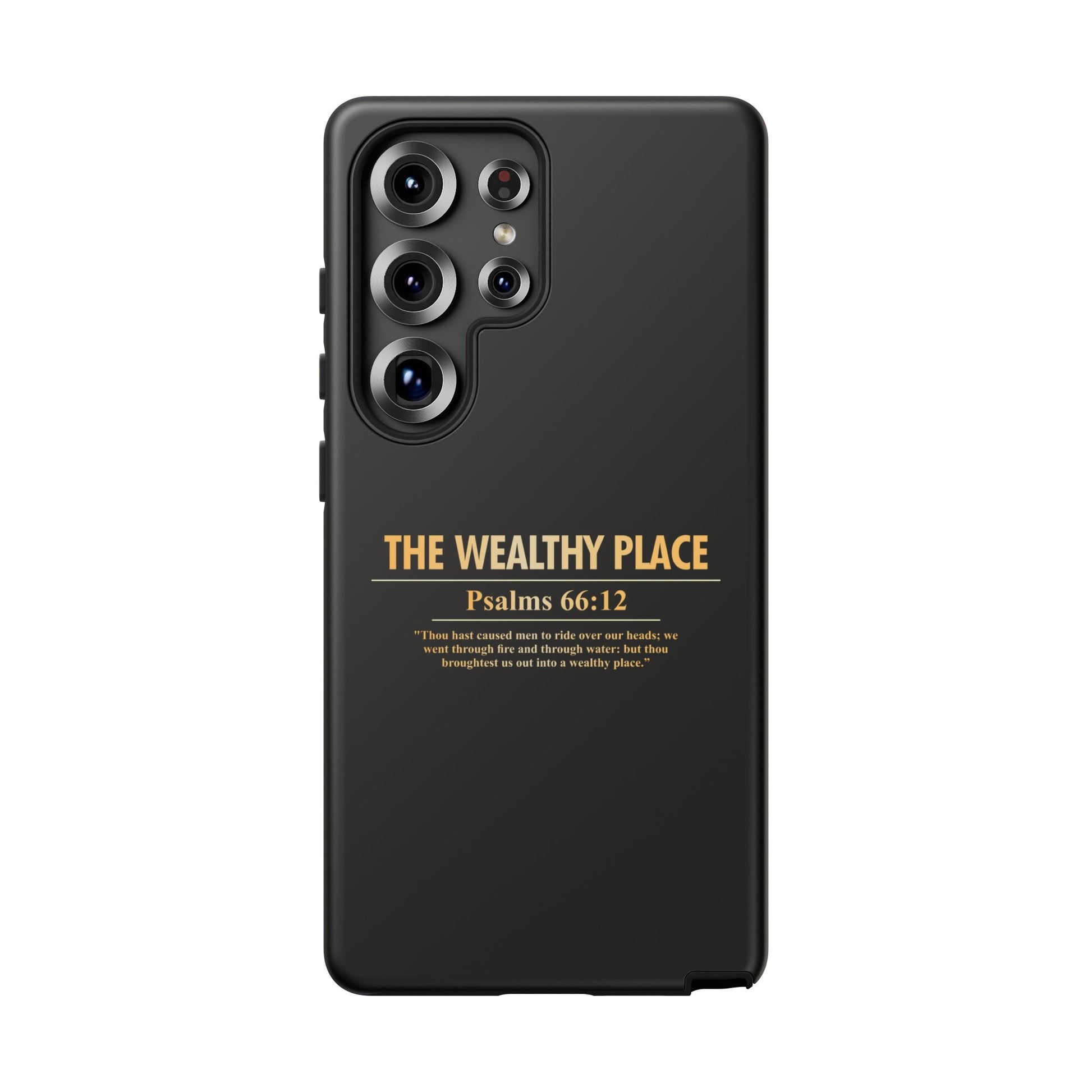Phone Case — "The Wealthy Place" Minimalist Protective Tough Case