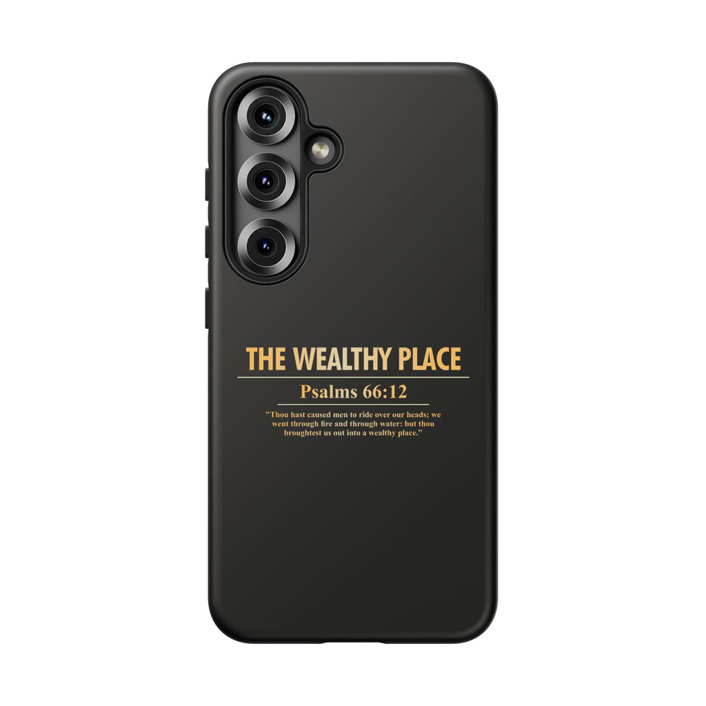 Phone Case — "The Wealthy Place" Minimalist Protective Tough Case