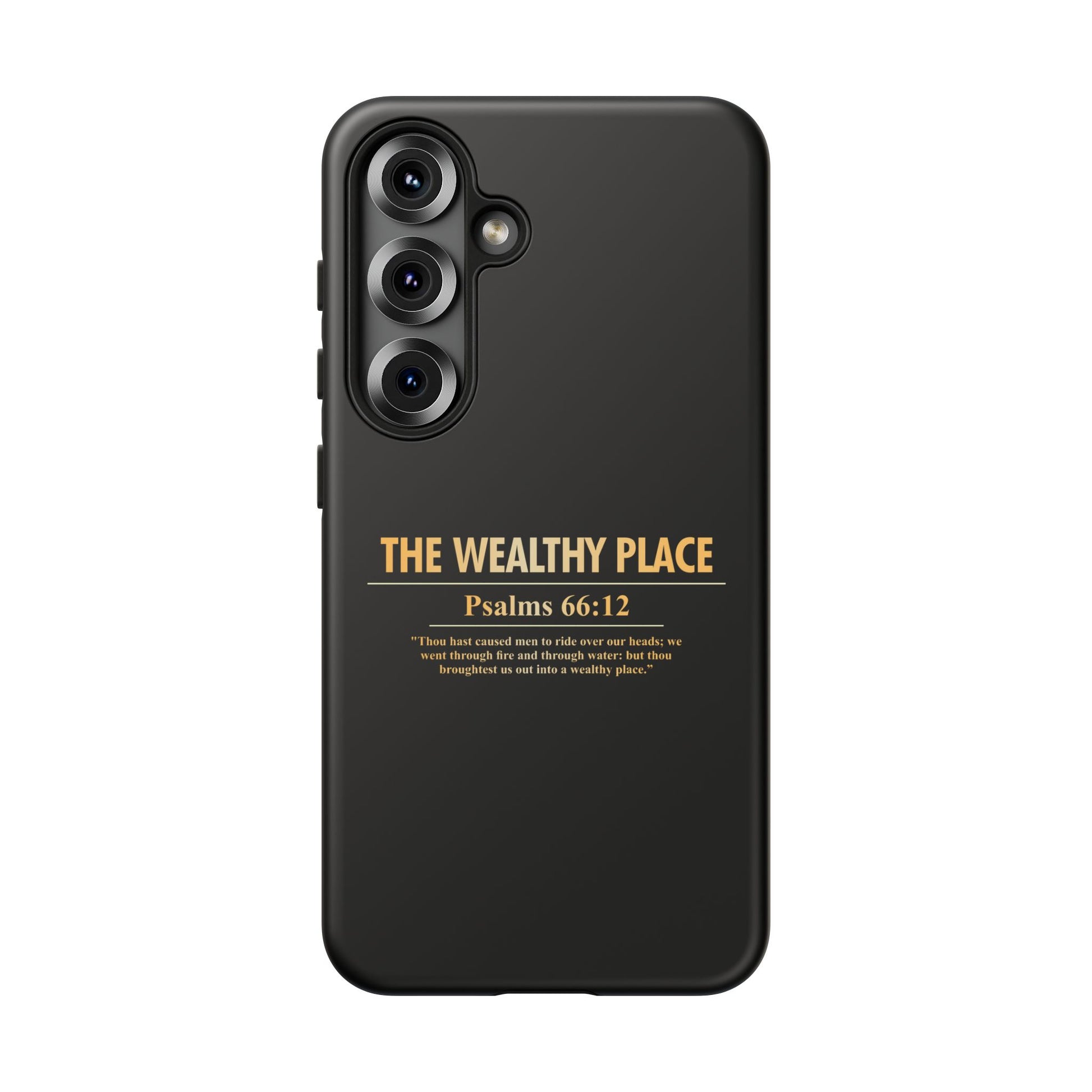 Phone Case — "The Wealthy Place" Minimalist Protective Tough Case