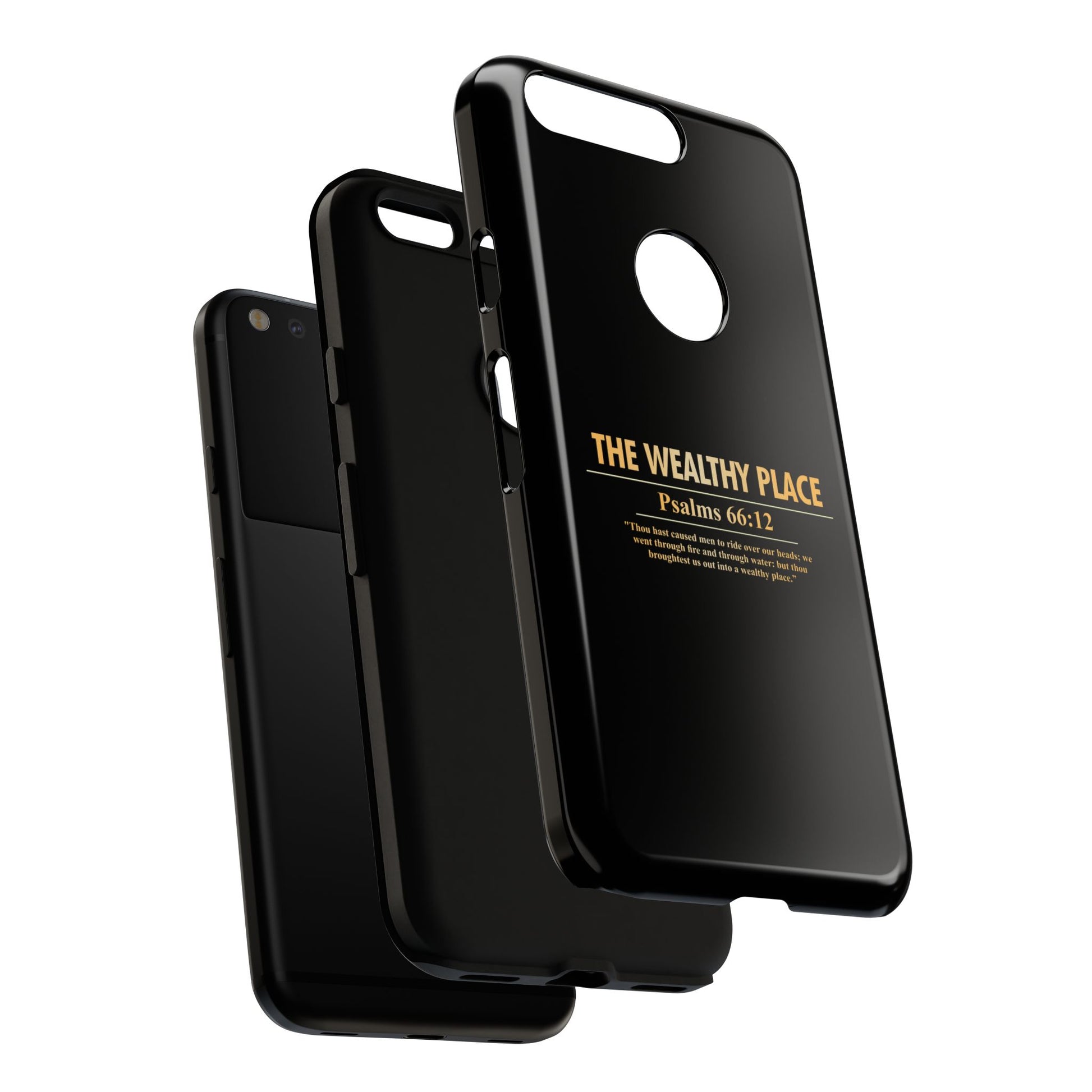 Phone Case — "The Wealthy Place" Minimalist Protective Tough Case