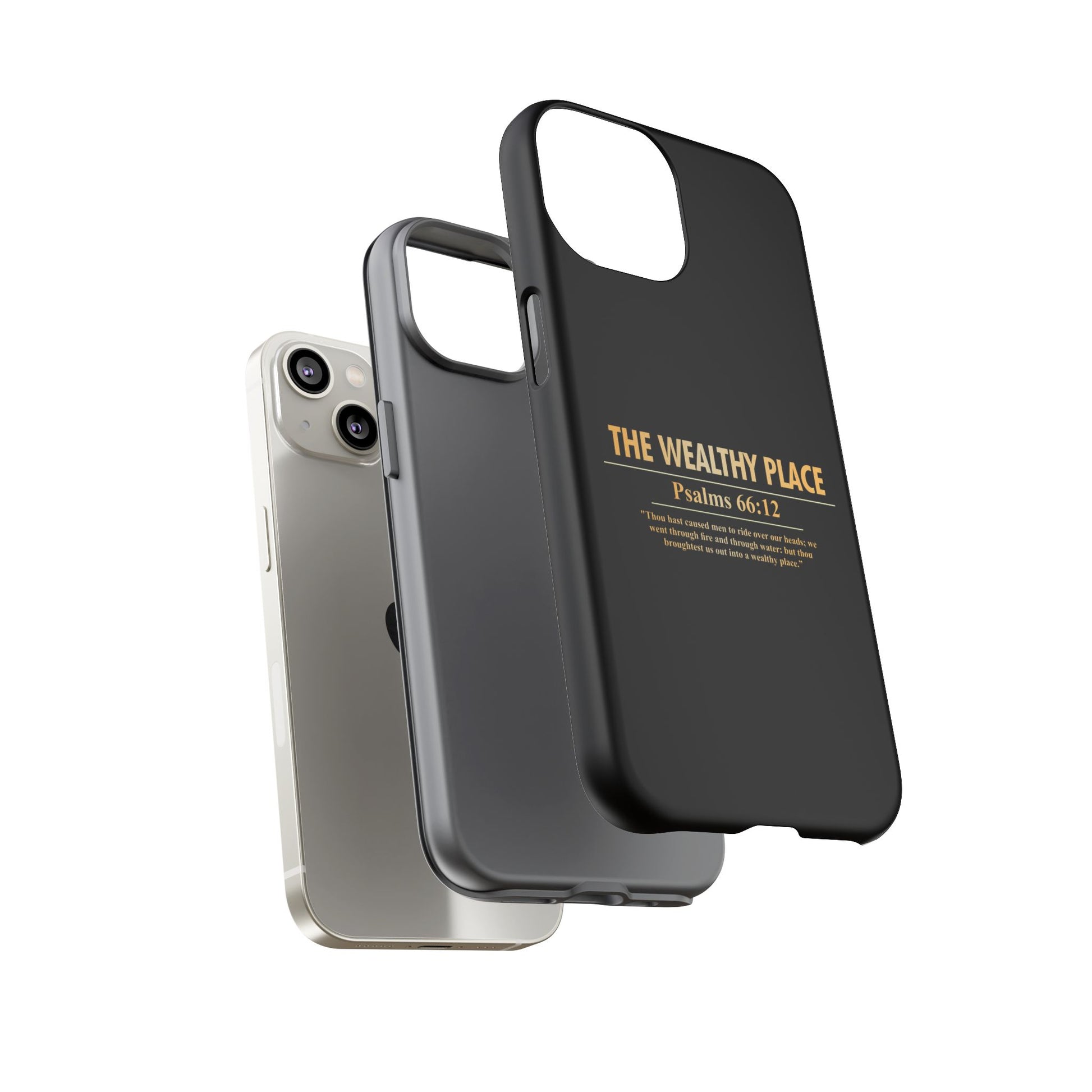 Phone Case — "The Wealthy Place" Minimalist Protective Tough Case