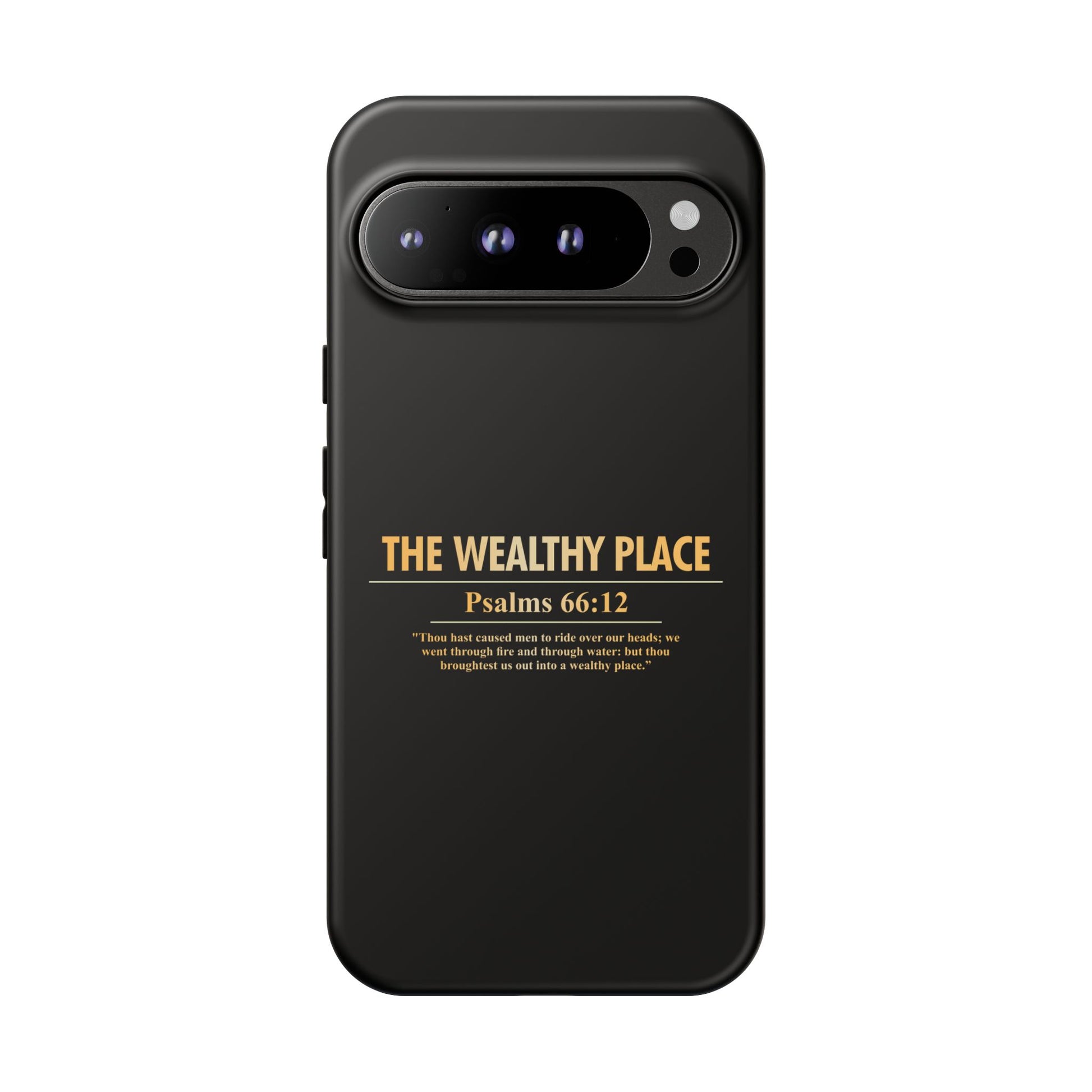 Phone Case — "The Wealthy Place" Minimalist Protective Tough Case
