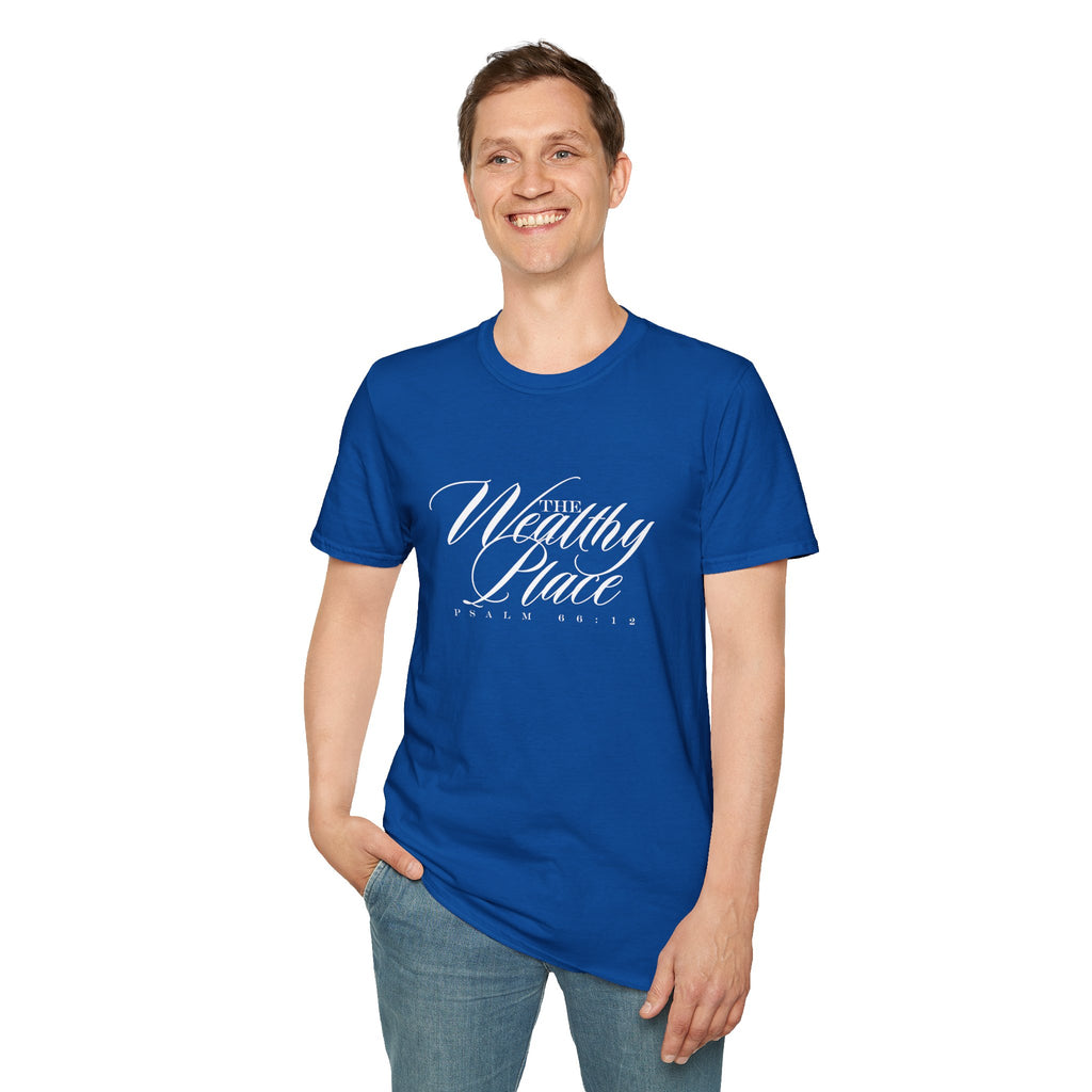 The Wealthy Place T-Shirt – "From Pressure to Promise" Inspirational Graphic Tee