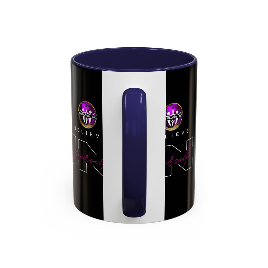 Believe in Yourself Accent Coffee Mug - 11oz I 15oz Accent Mug: Believe in Yourself Motivation I Empowering Believe in Yourself Motivation I Empowering Believe in Yourself Coffee Mug - 11oz I 15oz Accent Mug with Inspirational "Believe in Yourself" Print