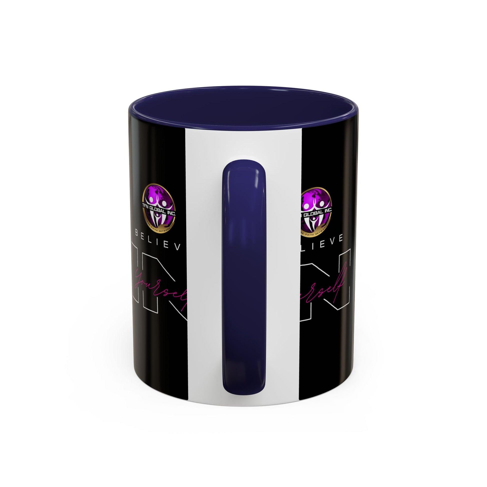 Believe in Yourself Accent Coffee Mug - 11oz I 15oz Accent Mug: Believe in Yourself Motivation I Empowering Believe in Yourself Motivation I Empowering Believe in Yourself Coffee Mug - 11oz I 15oz Accent Mug with Inspirational "Believe in Yourself" Print