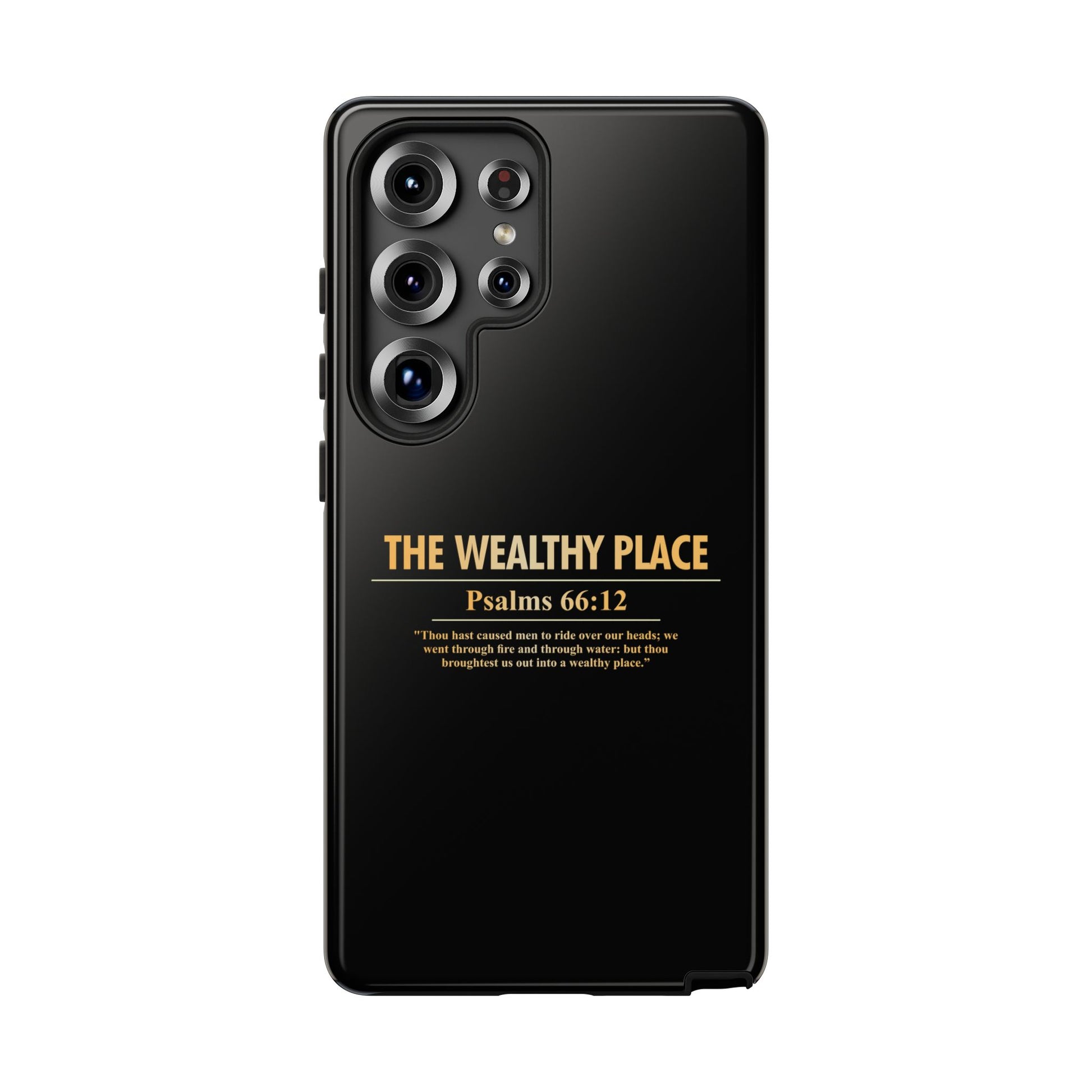 Phone Case — "The Wealthy Place" Minimalist Protective Tough Case