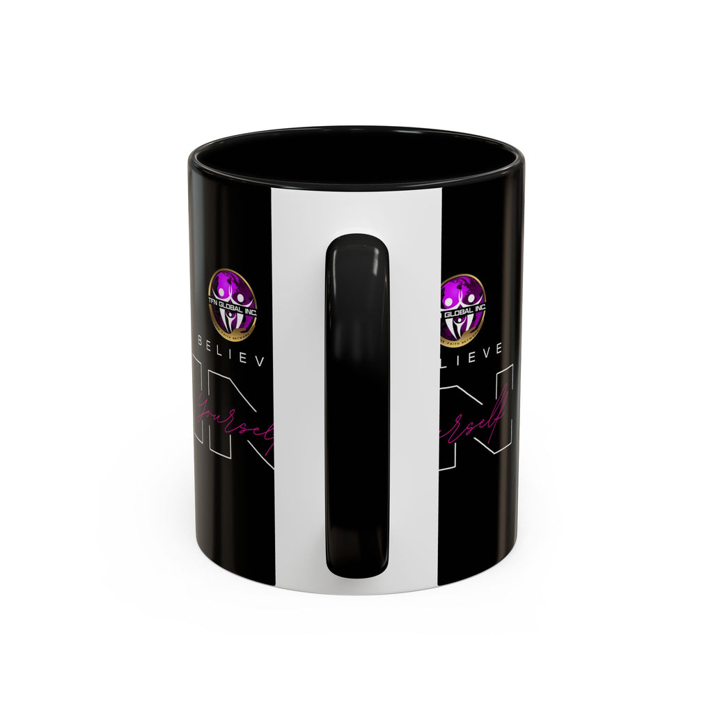 Believe in Yourself Accent Coffee Mug - 11oz I 15oz Accent Mug: Believe in Yourself Motivation I Empowering Believe in Yourself Motivation I Empowering Believe in Yourself Coffee Mug - 11oz I 15oz Accent Mug with Inspirational "Believe in Yourself" Print