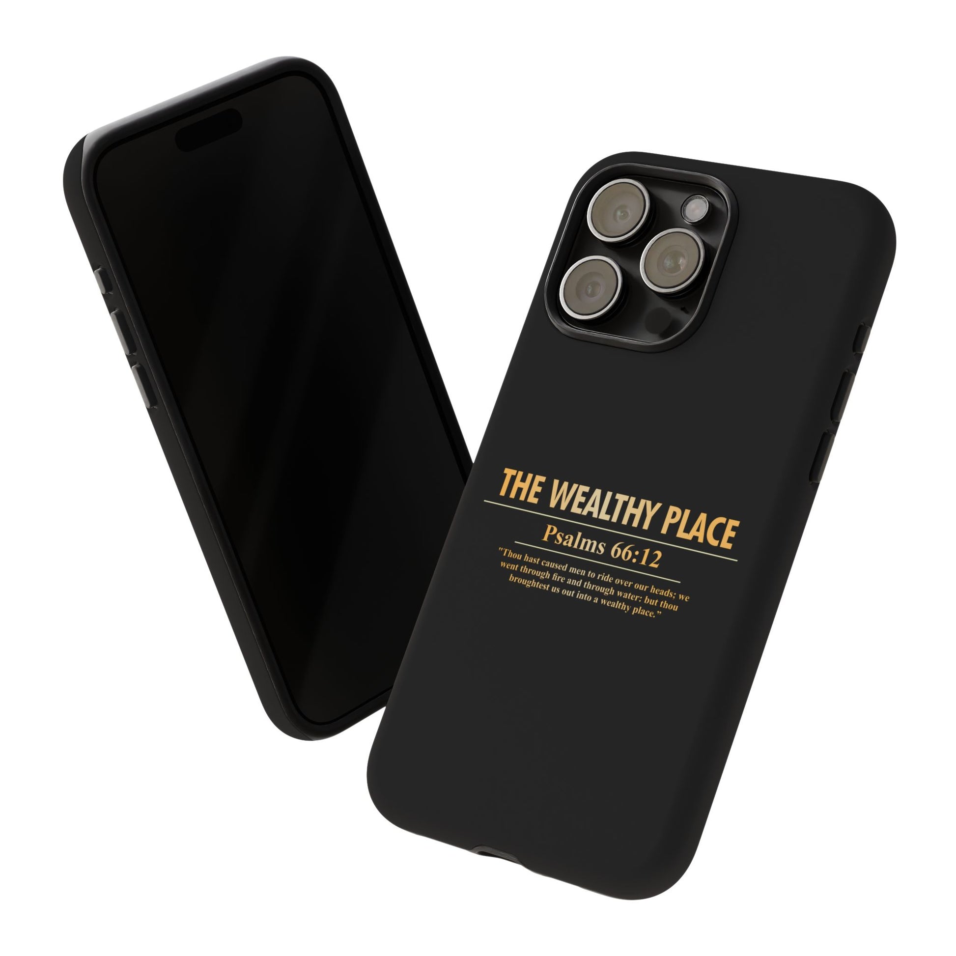 Phone Case — "The Wealthy Place" Minimalist Protective Tough Case