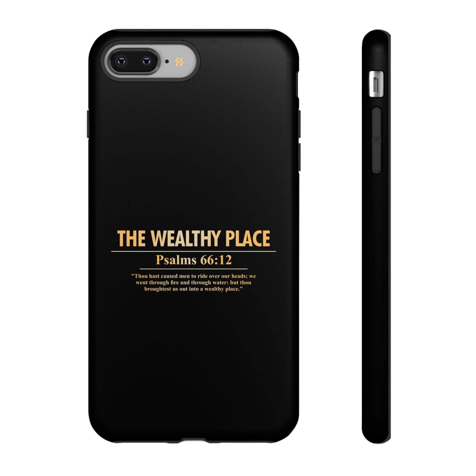 Phone Case — "The Wealthy Place" Minimalist Protective Tough Case