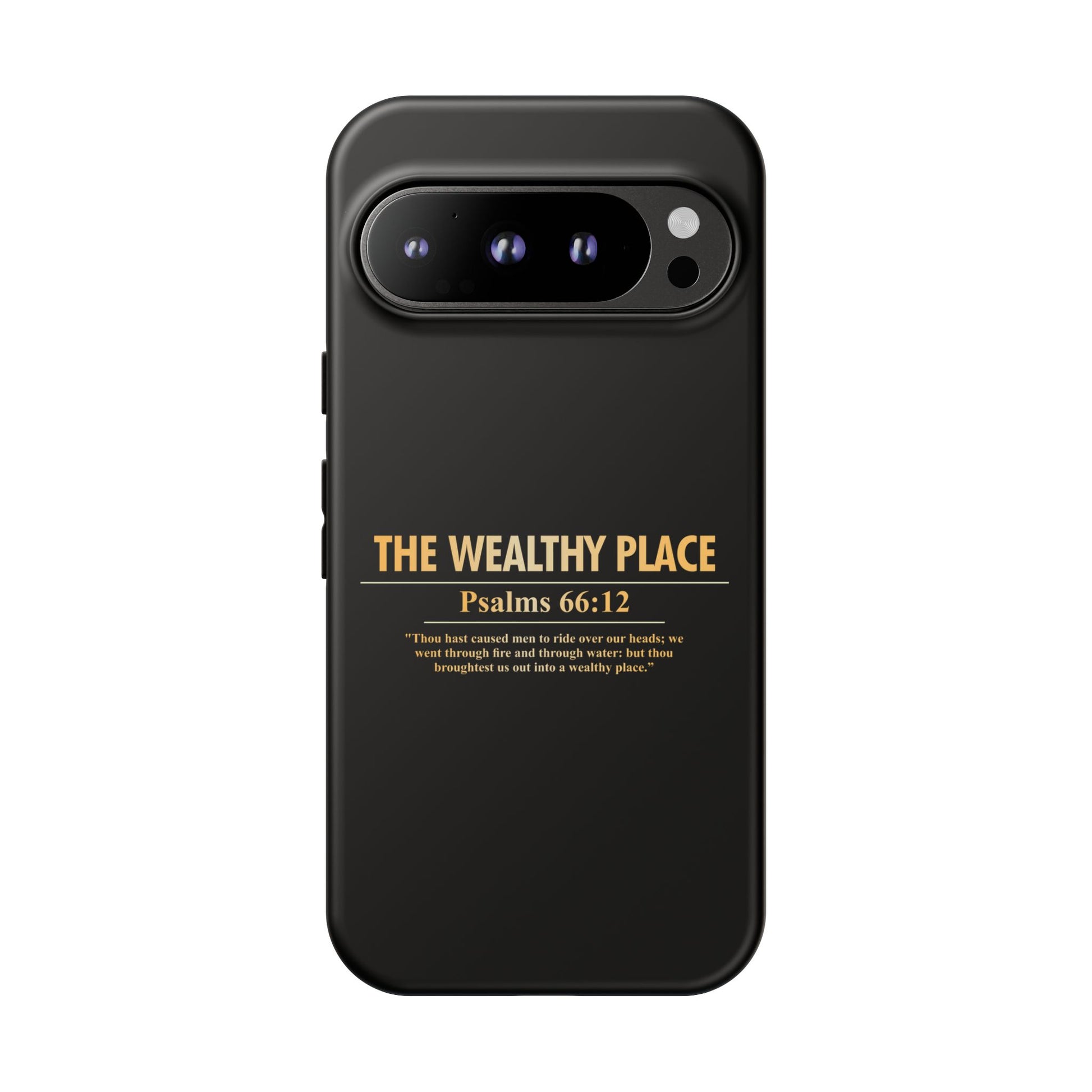 Phone Case — "The Wealthy Place" Minimalist Protective Tough Case