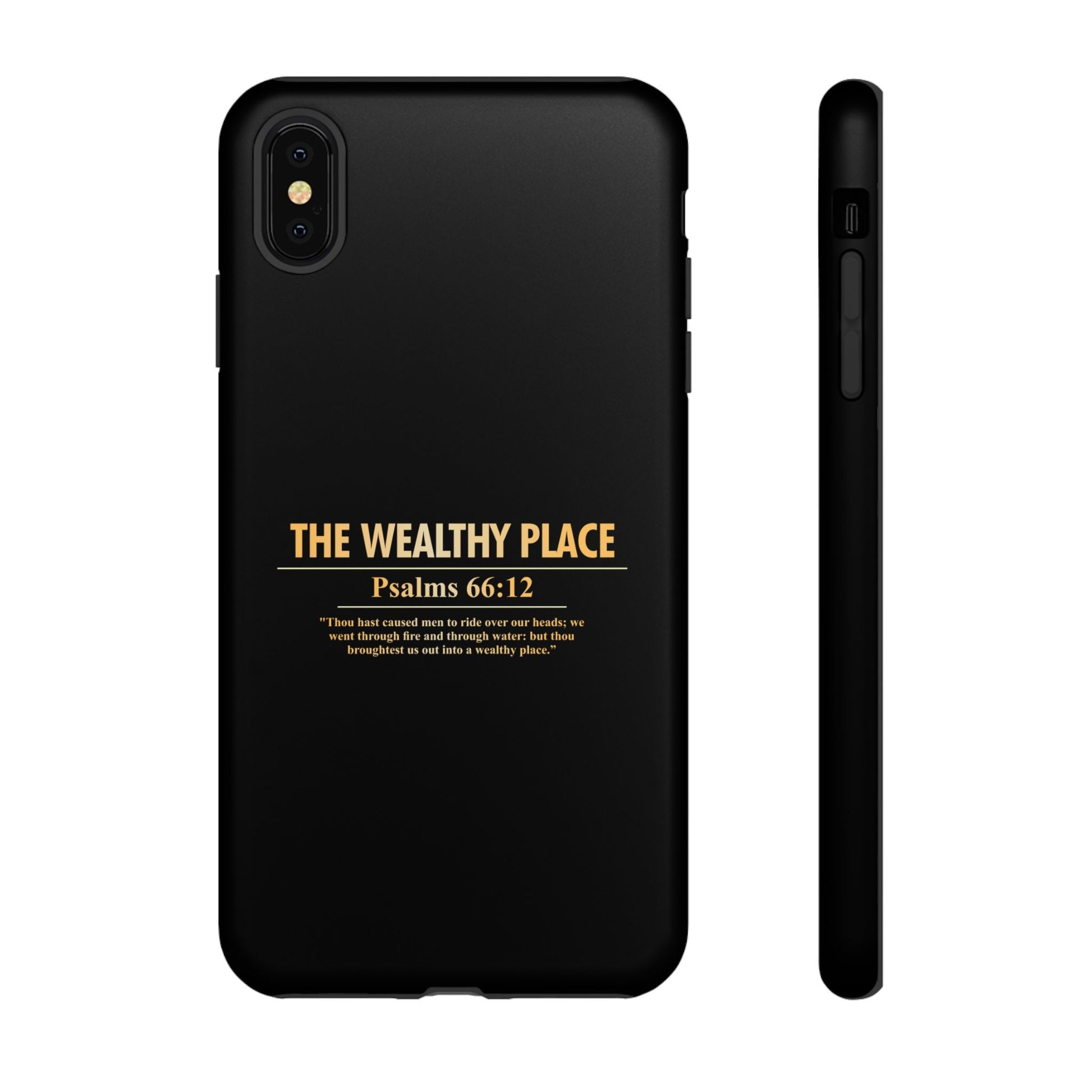 Phone Case — "The Wealthy Place" Minimalist Protective Tough Case