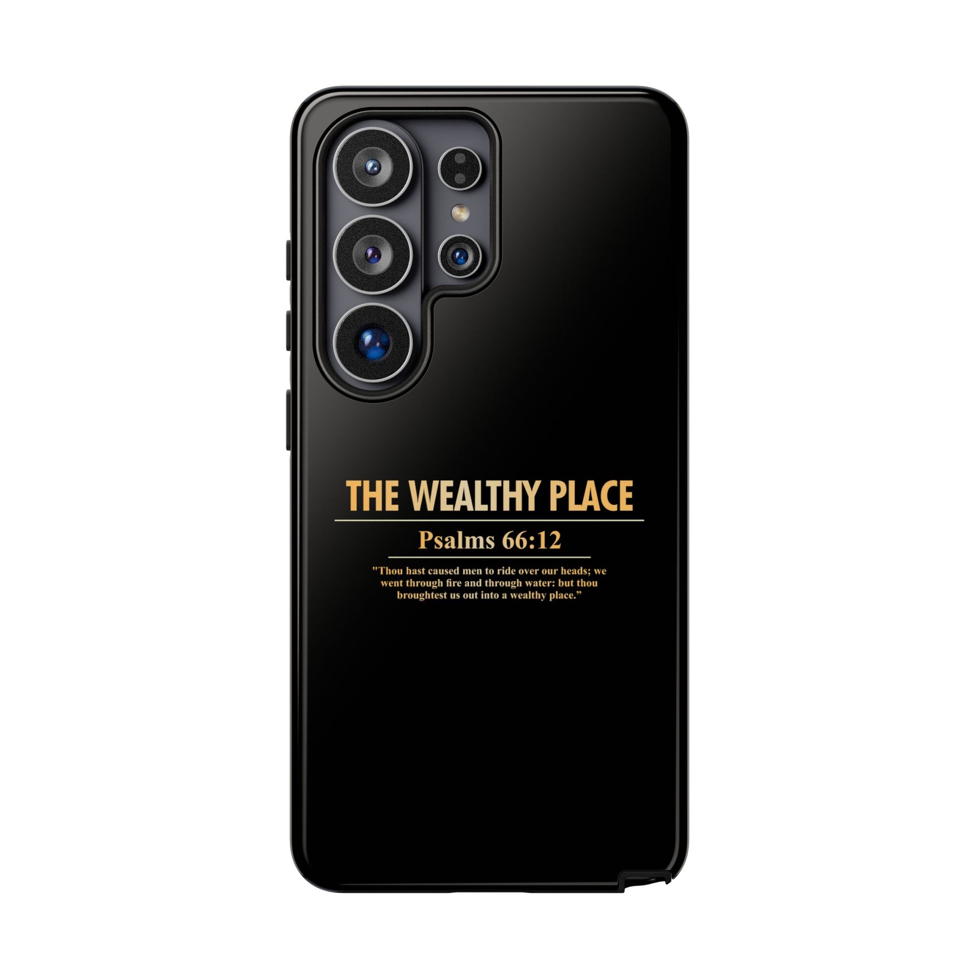 Phone Case — "The Wealthy Place" Minimalist Protective Tough Case