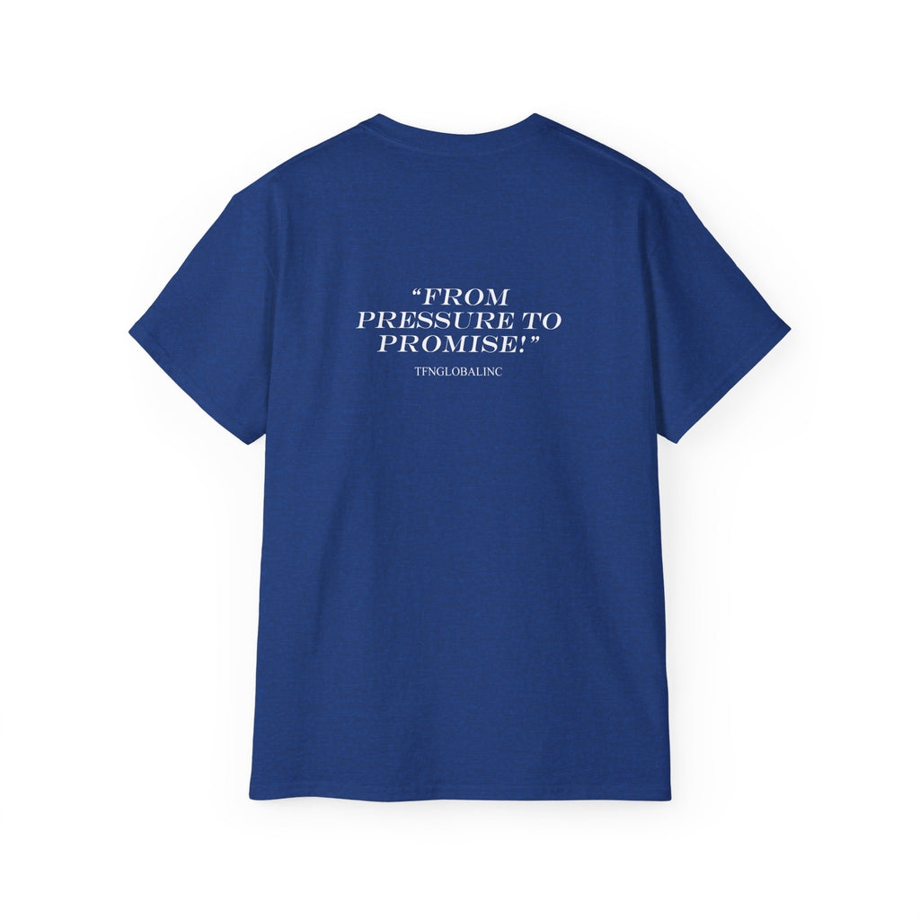 The Wealthy Place Tee — "From Pressure to Promise" Inspirational Christian T-Shirt