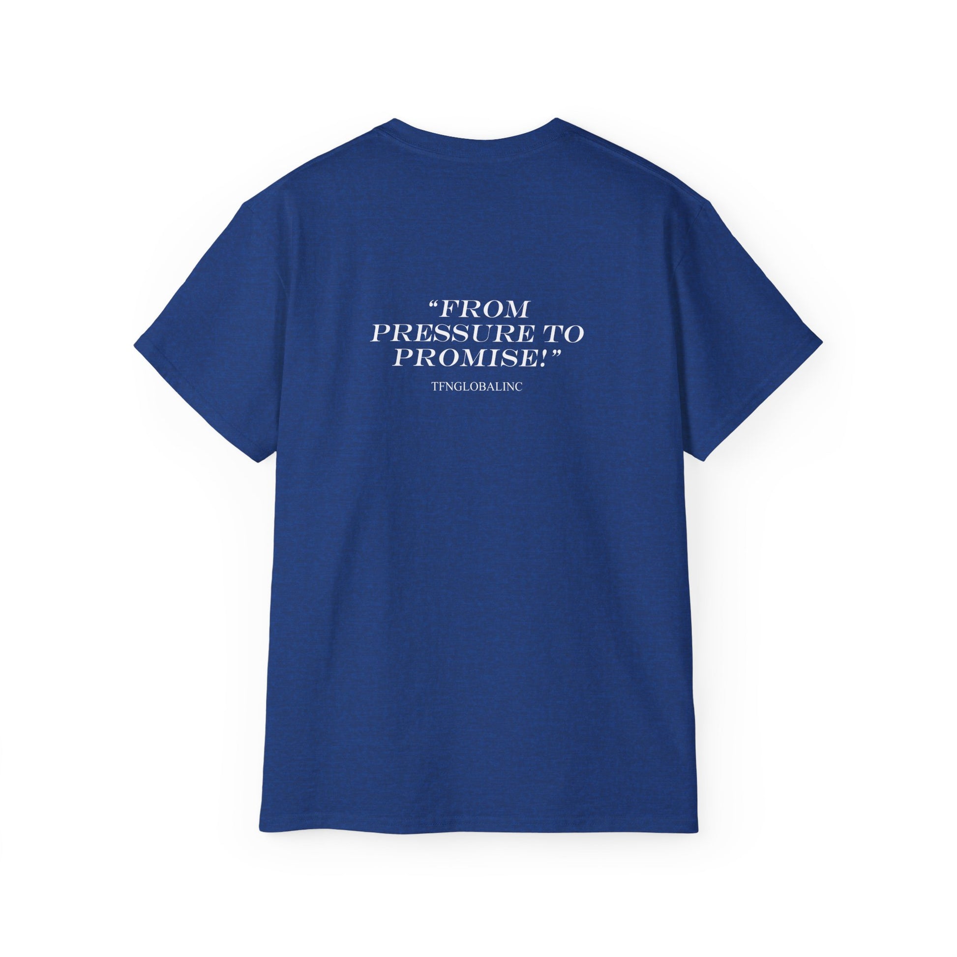 The Wealthy Place Tee — "From Pressure to Promise" Inspirational Christian T-Shirt