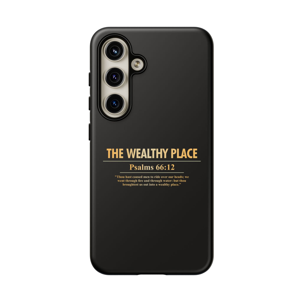 Phone Case — "The Wealthy Place" Minimalist Protective Tough Case