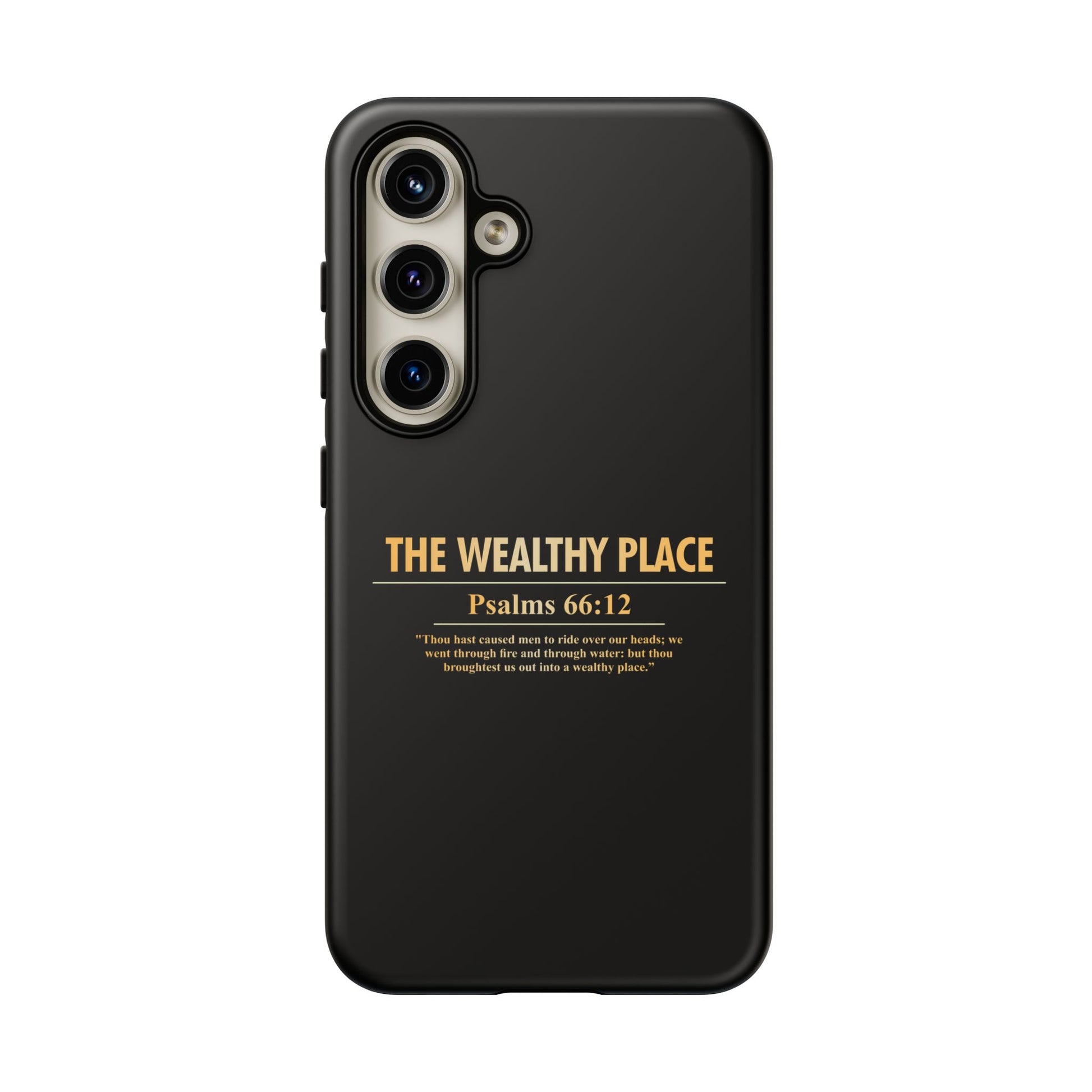 Phone Case — "The Wealthy Place" Minimalist Protective Tough Case