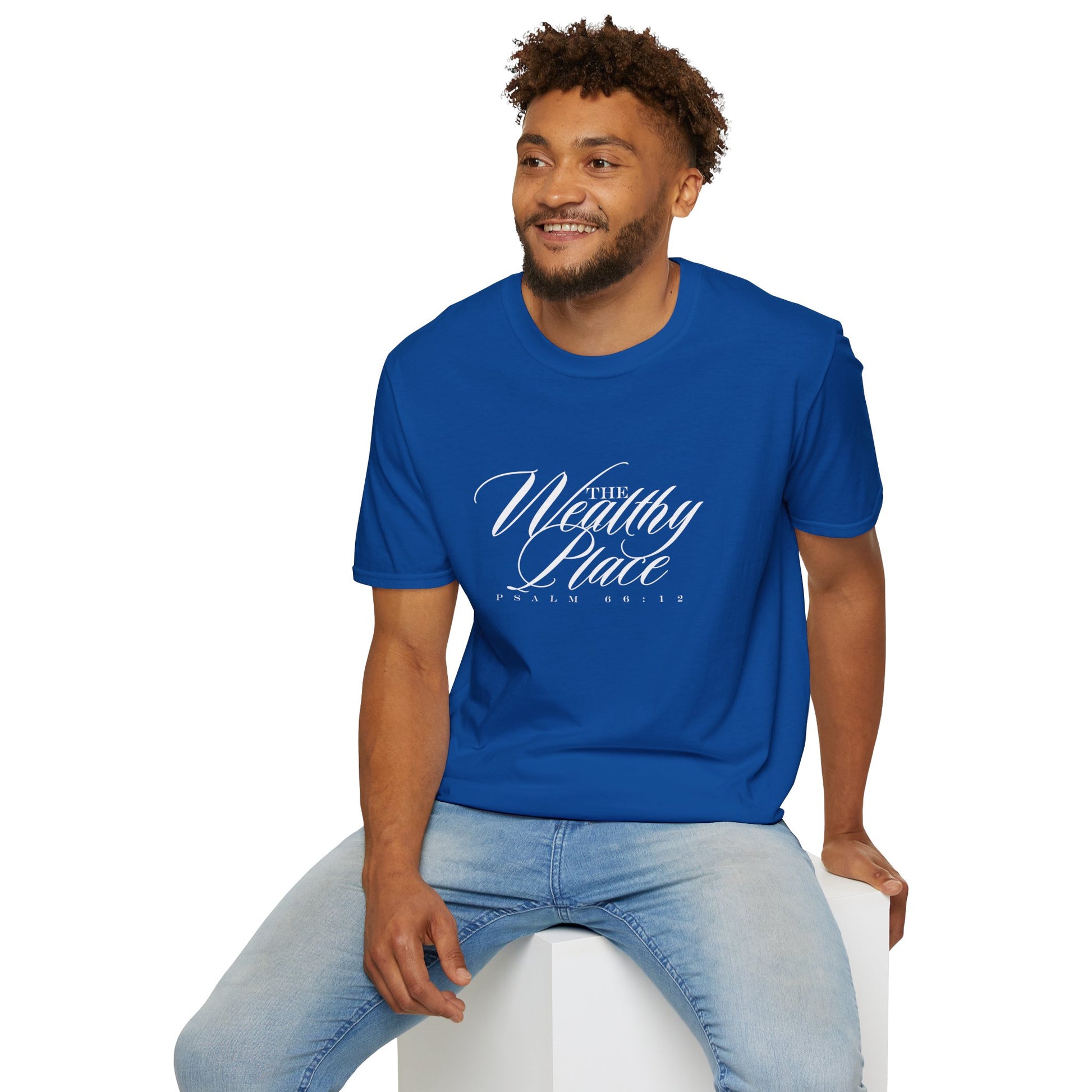 The Wealthy Place T-Shirt – "From Pressure to Promise" Inspirational Graphic Tee