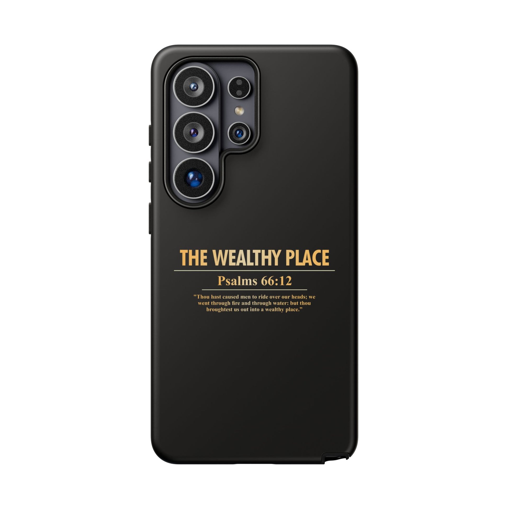 Phone Case — "The Wealthy Place" Minimalist Protective Tough Case