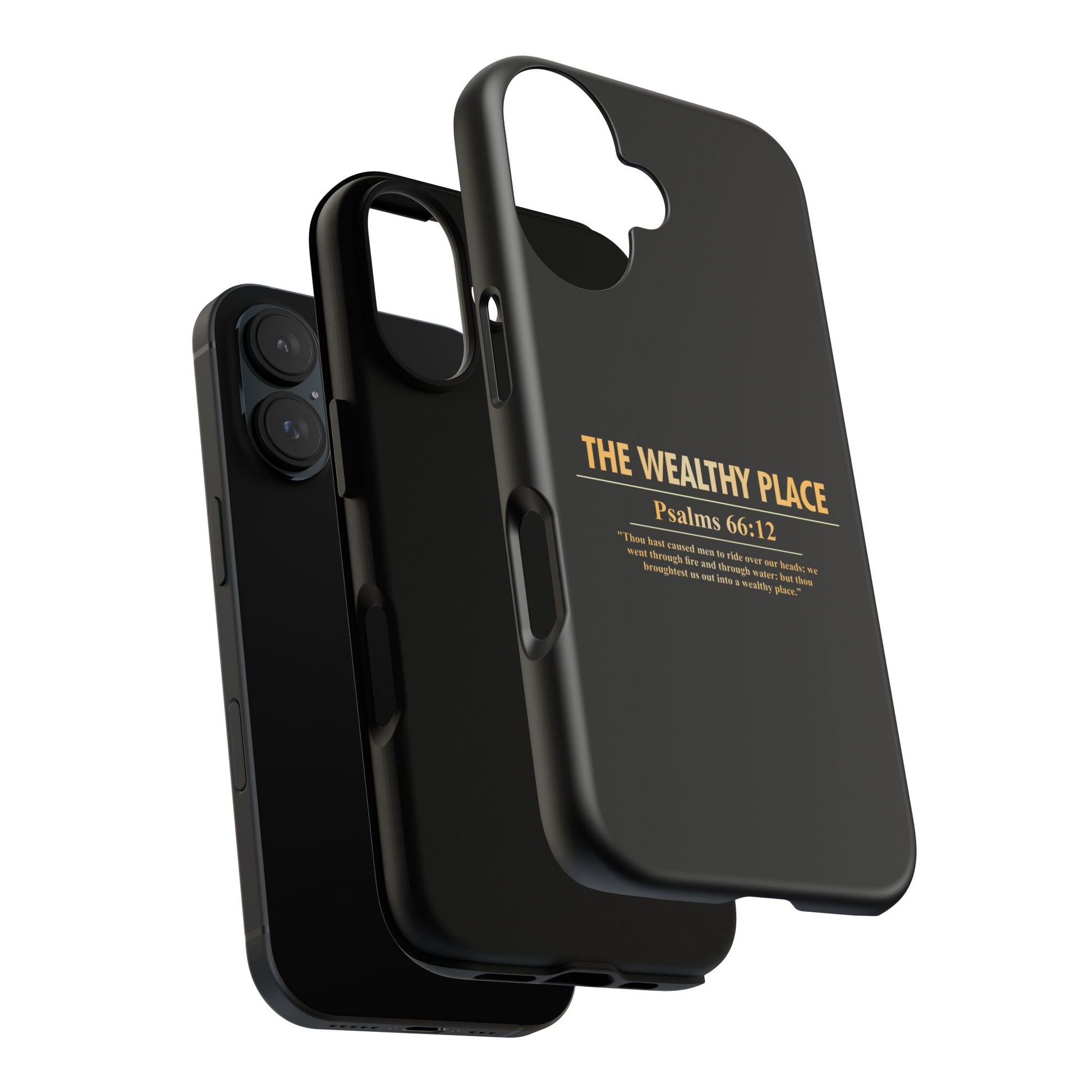 Phone Case — "The Wealthy Place" Minimalist Protective Tough Case