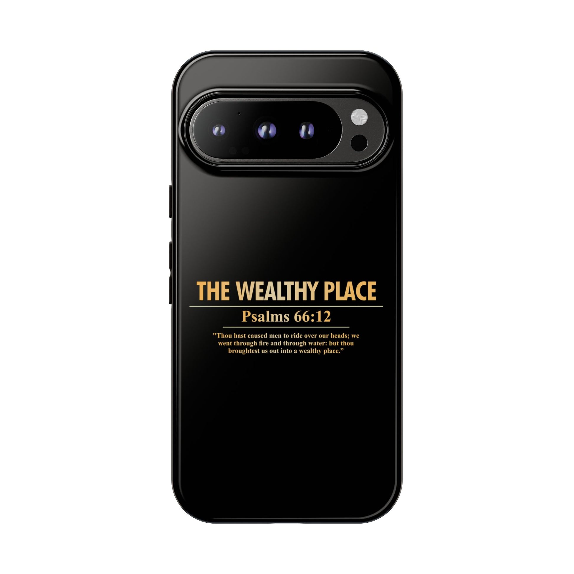 Phone Case — "The Wealthy Place" Minimalist Protective Tough Case