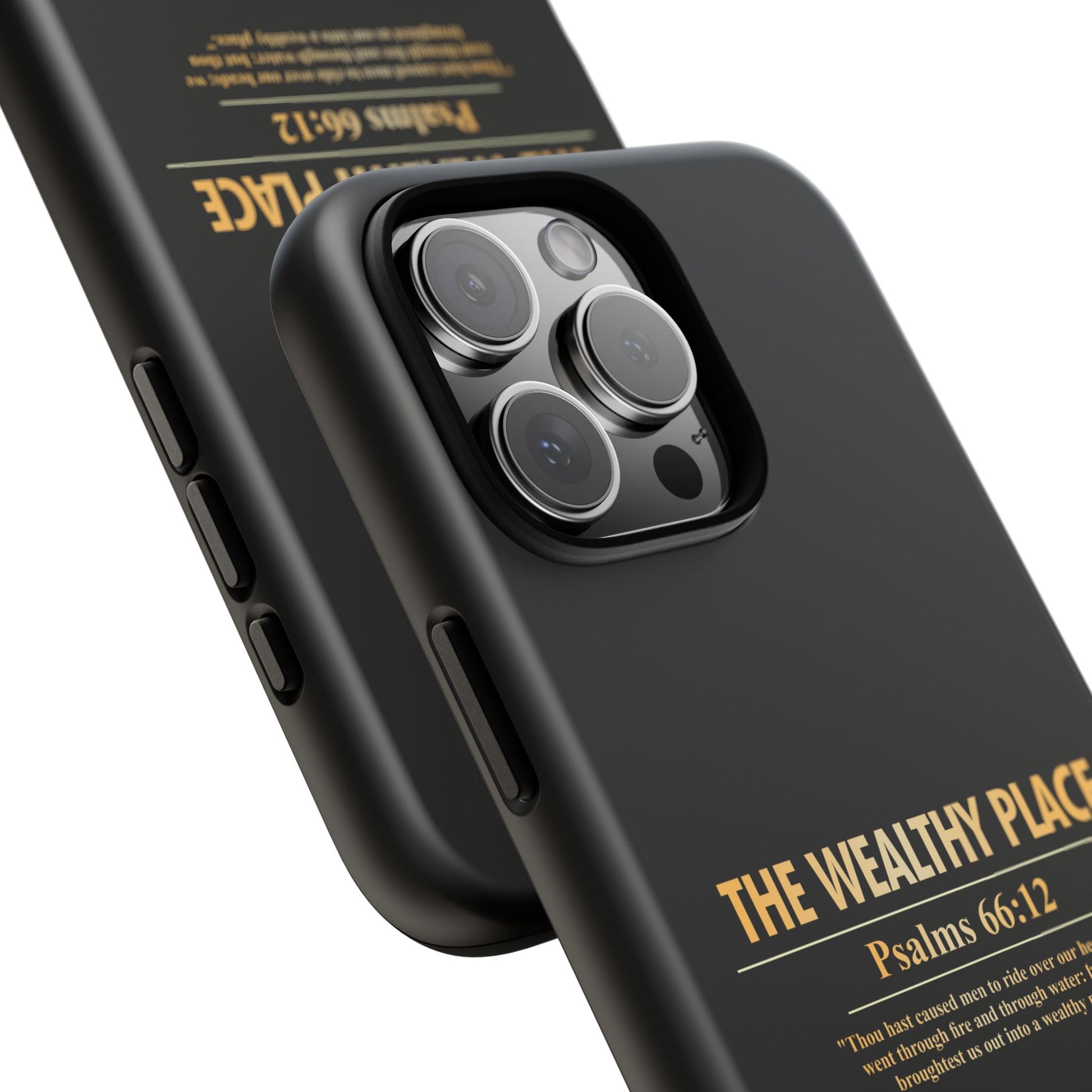Phone Case — "The Wealthy Place" Minimalist Protective Tough Case