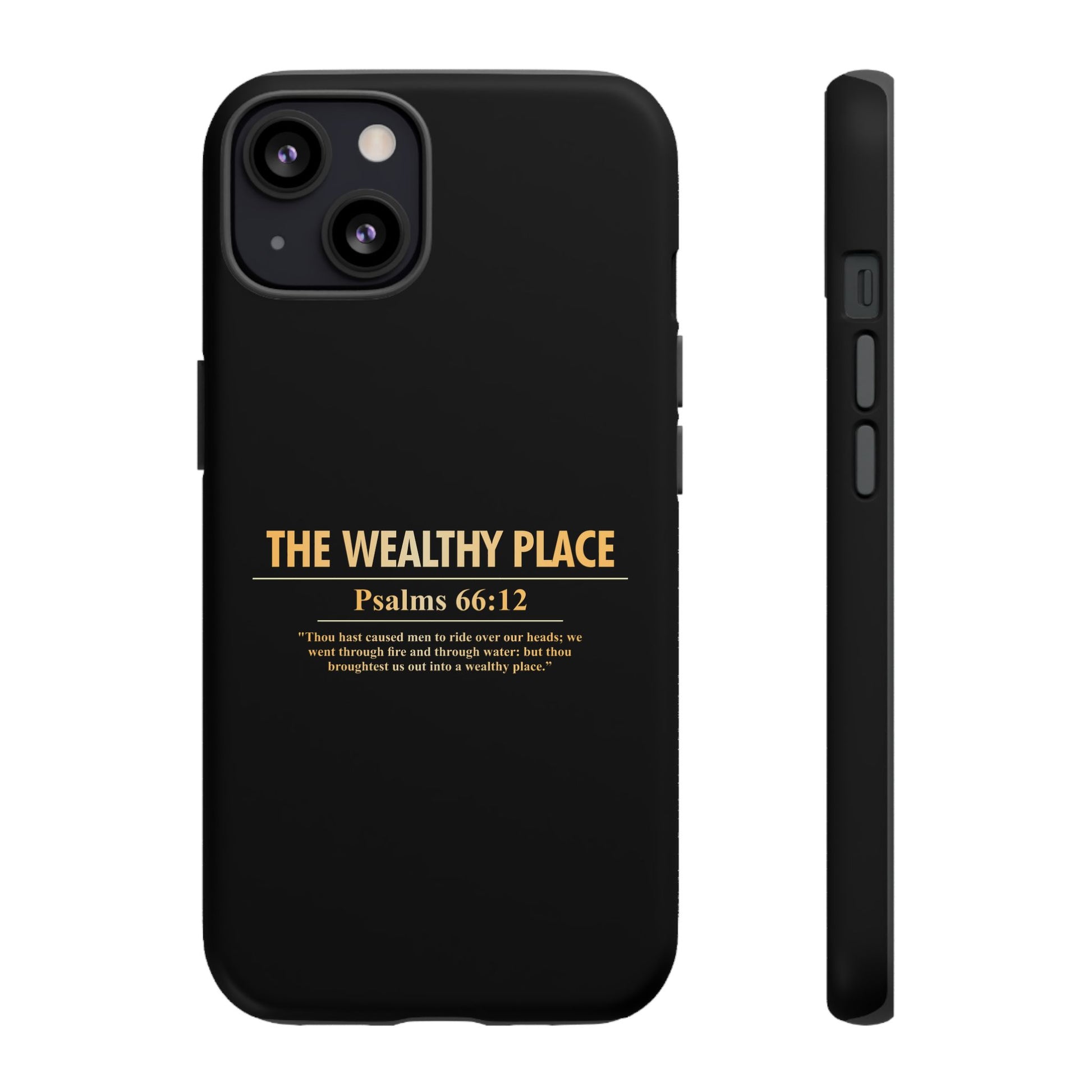 Phone Case — "The Wealthy Place" Minimalist Protective Tough Case